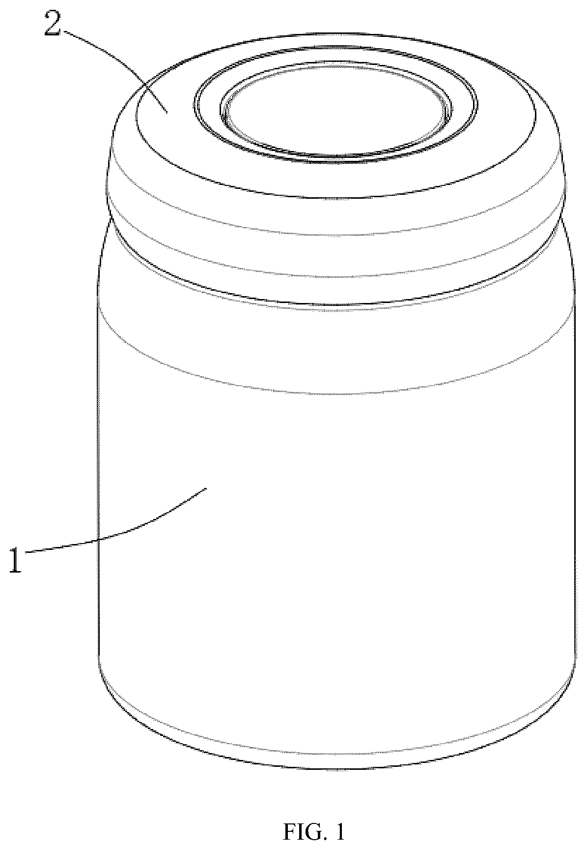 Patent US12325575 Figure 1 – Portable insulated lunch box
