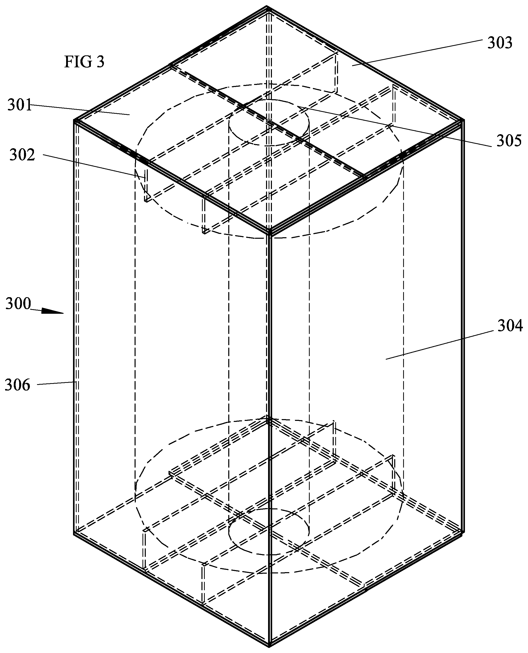 Patent US12325578 Figure 3 – Slit paper method of expansion, shipment and expansion devices
