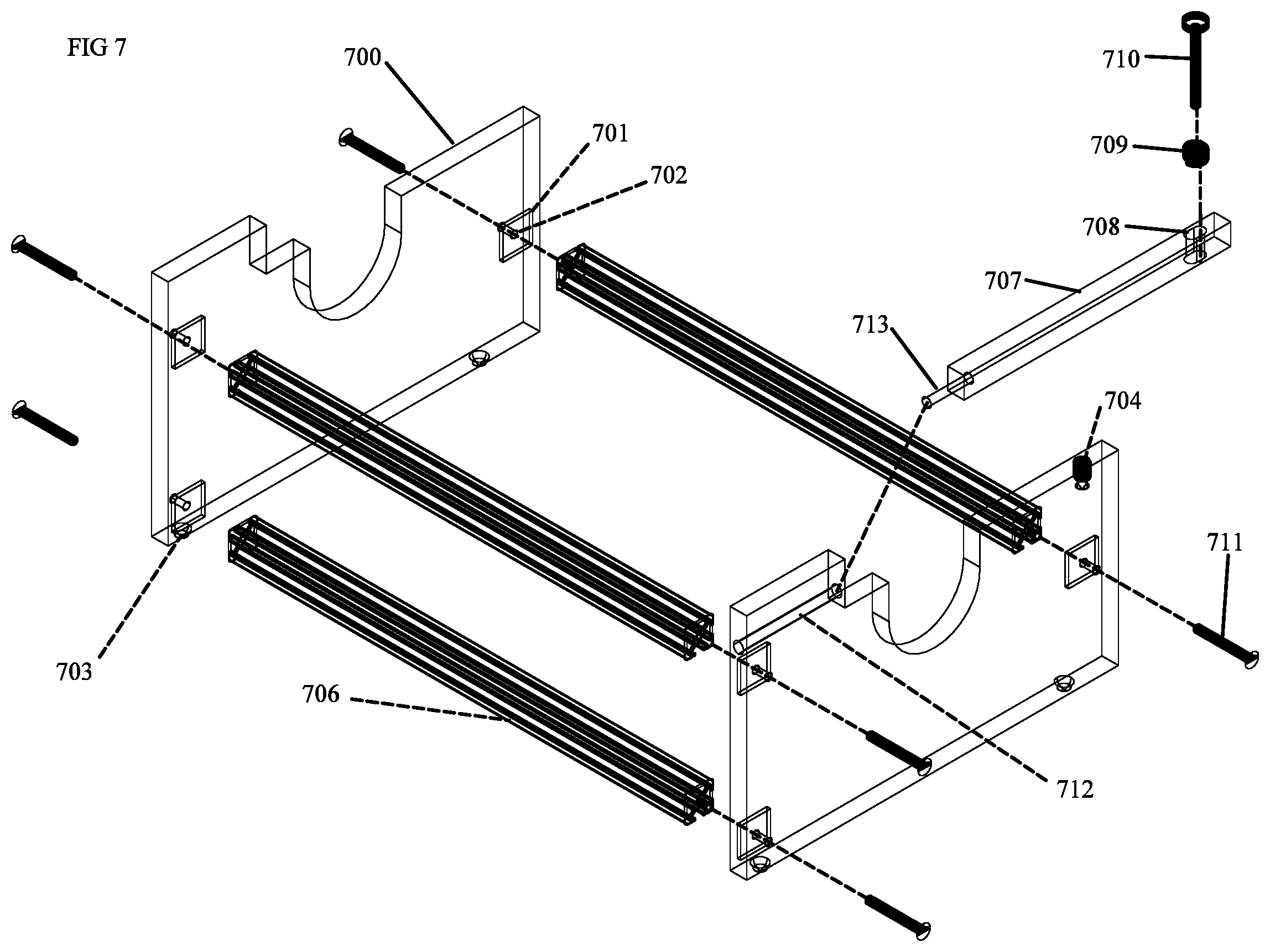 Patent US12325578 Figure 7 – Slit paper method of expansion, shipment and expansion devices