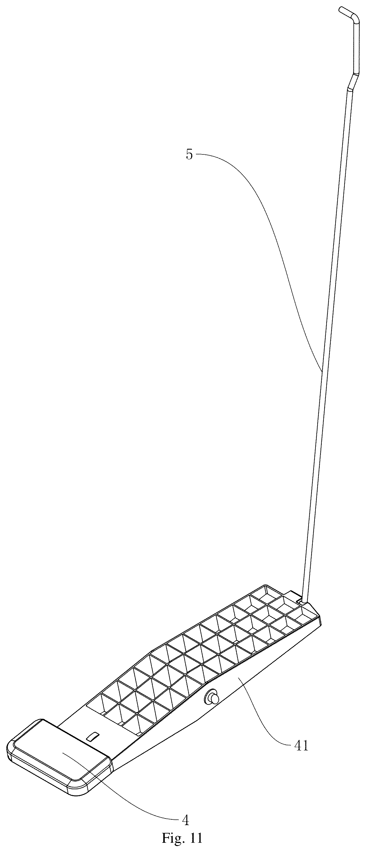 Patent US12325584 Figure 11 – Flip trash can