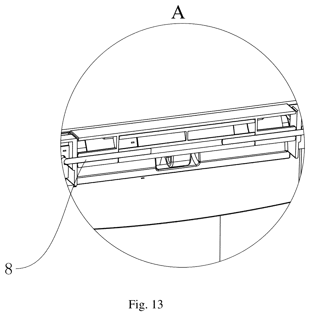 Patent US12325584 Figure 13 – Flip trash can