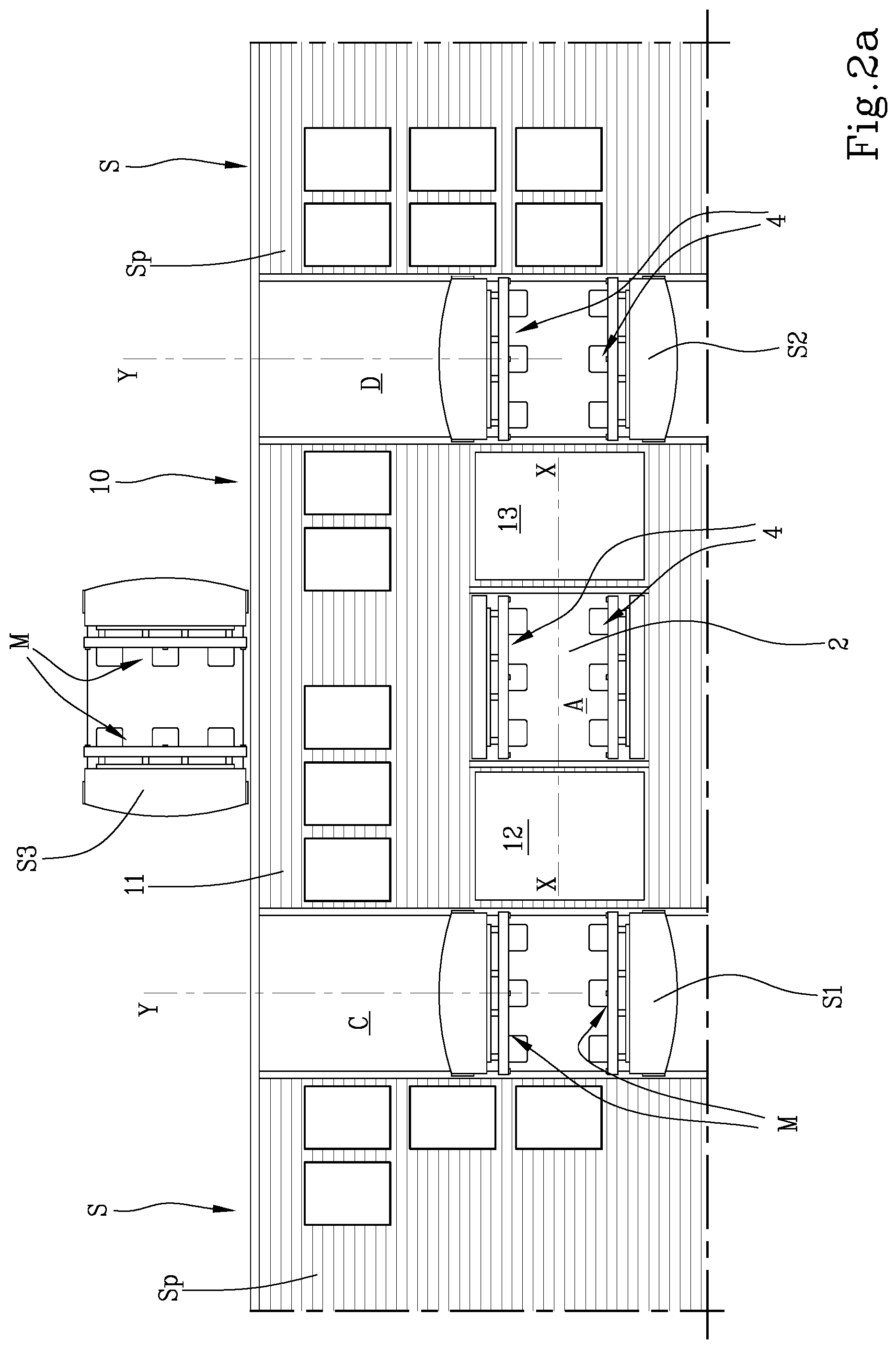 Patent US12325587 Figure 3 – Lift for automatic storage systems