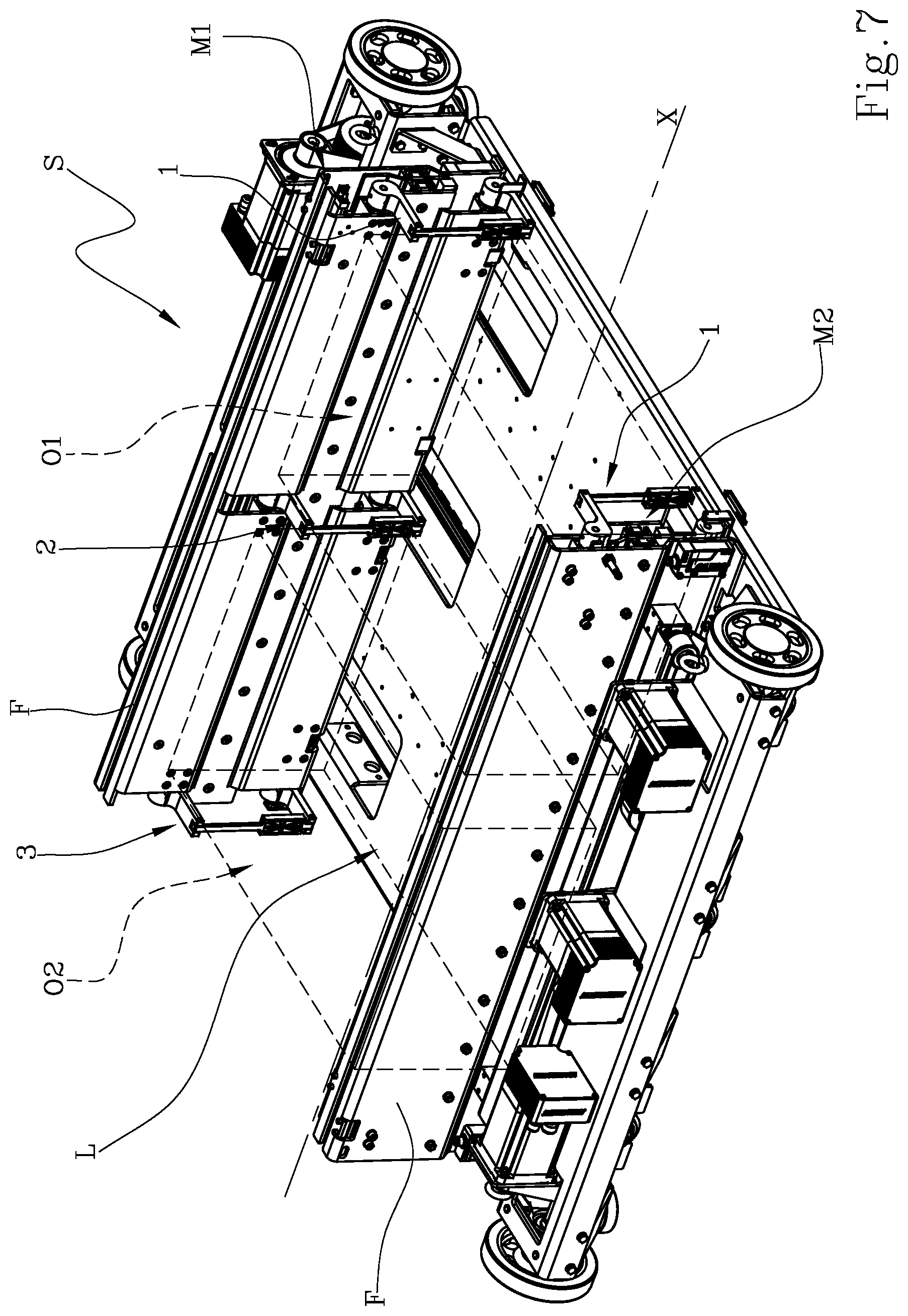 Patent US12325587 Figure 9 – Lift for automatic storage systems