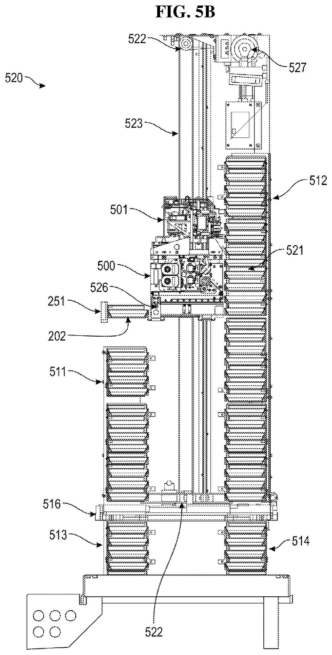 Patent US12325592 Figure 11 – Automated smart storage of products