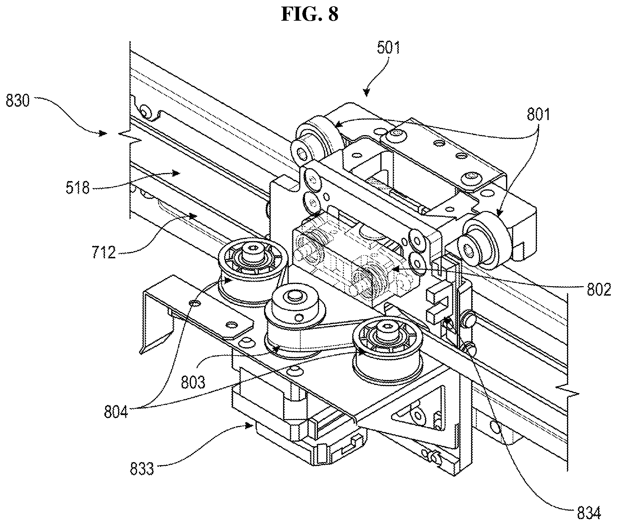 Patent US12325592 Figure 18 – Automated smart storage of products