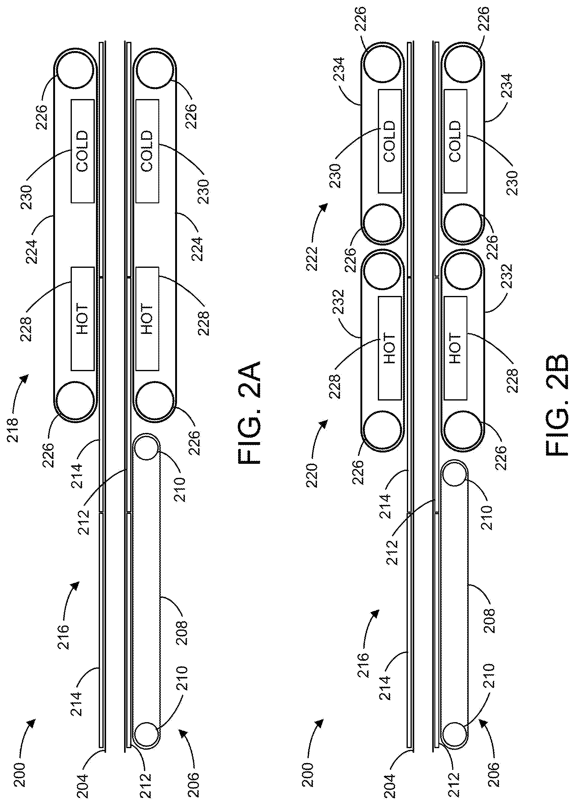 Patent US12325596 Figure 2 – Method of composite panel detachment from a heated and cooled press