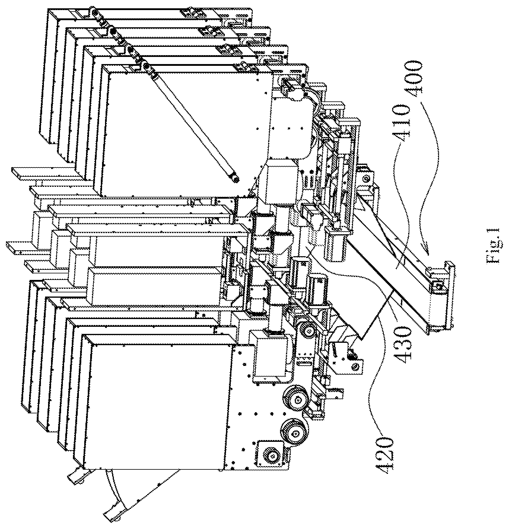 Patent US12325598 — Multi-sample container disposal module and disposal system — Figure 1