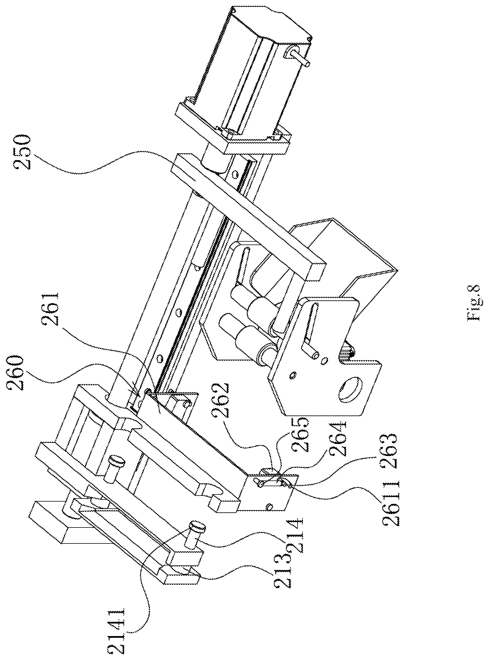 Patent US12325598 Figure 8 – Multi-sample container disposal module and disposal system