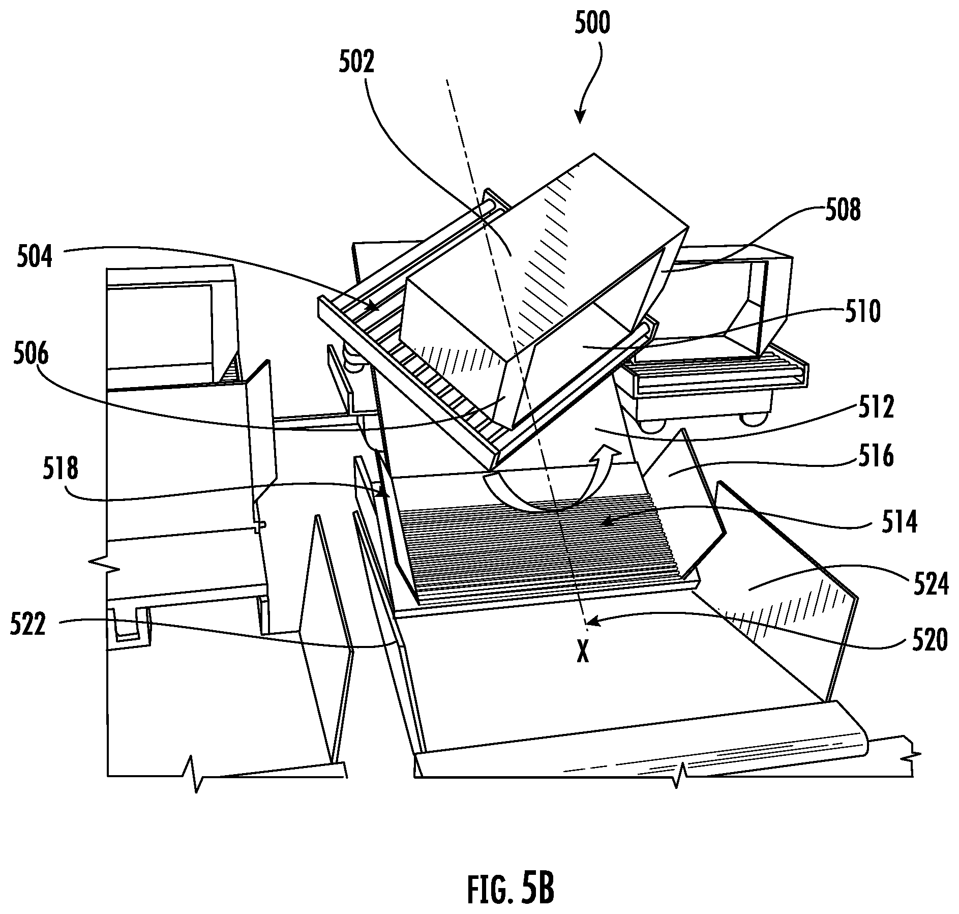 Patent US12325601 Figure 9 – Automated container unloader