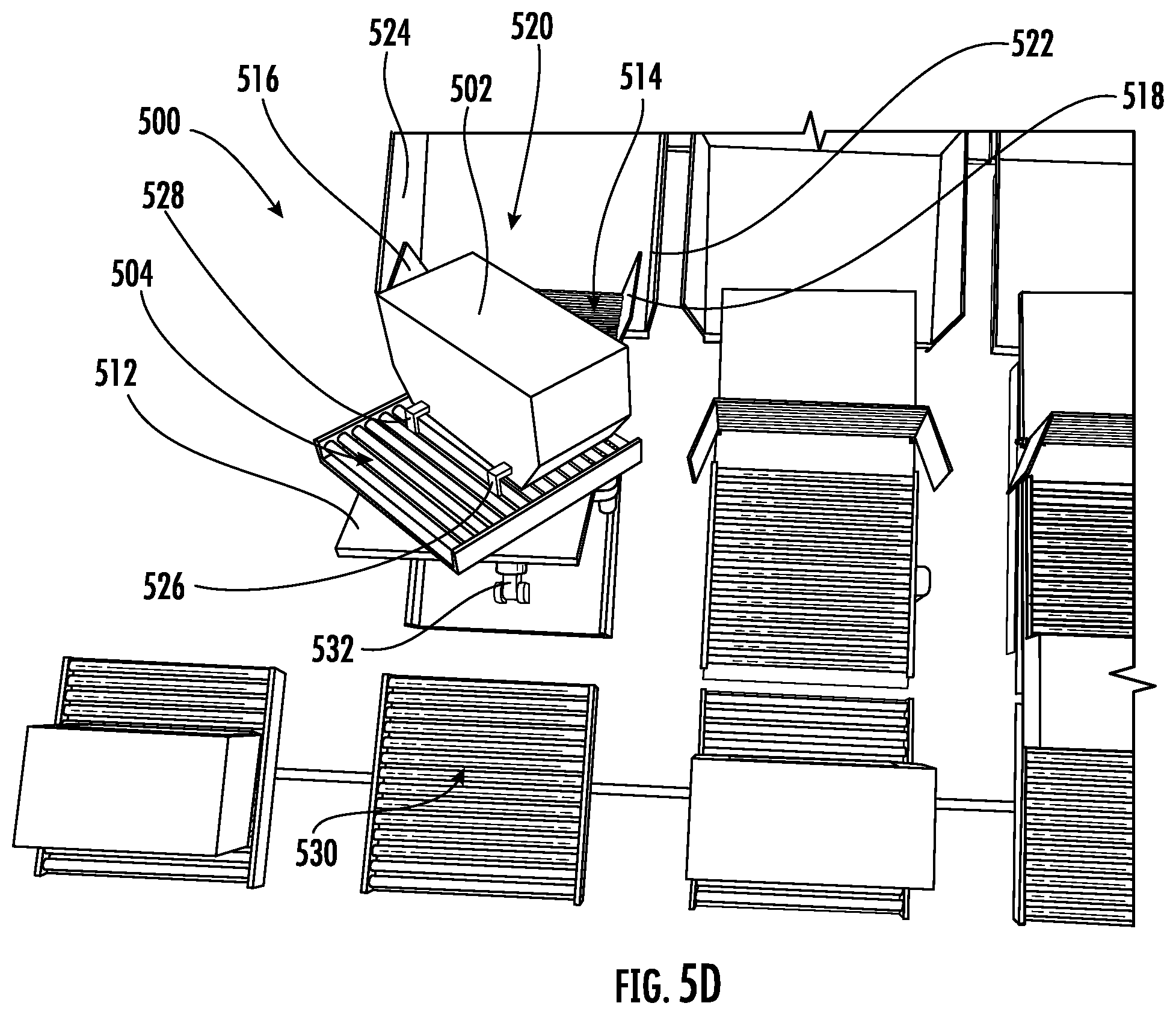 Patent US12325601 Figure 11 – Automated container unloader