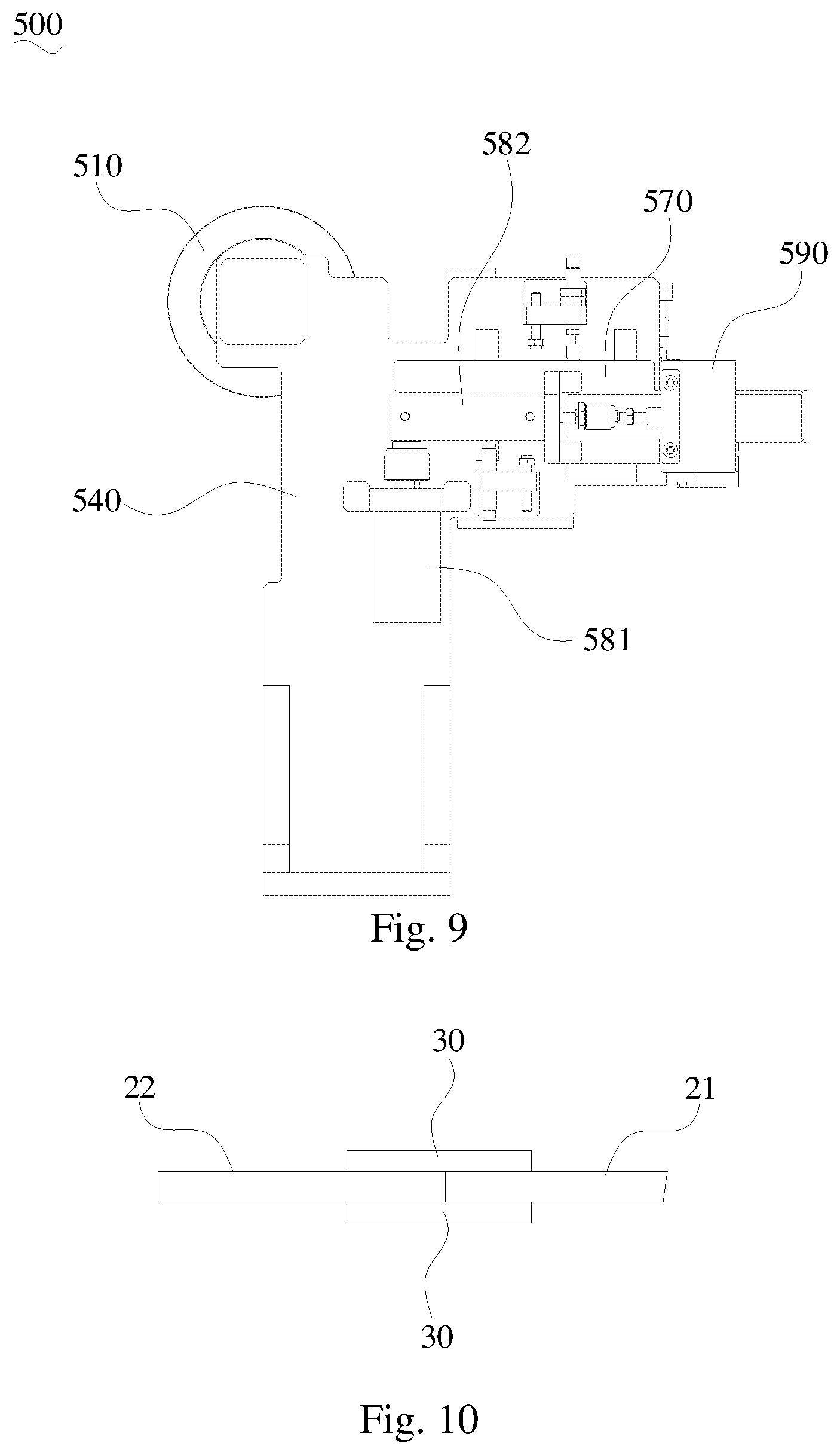 Patent US12325603 Figure 8 – Coil replacing device