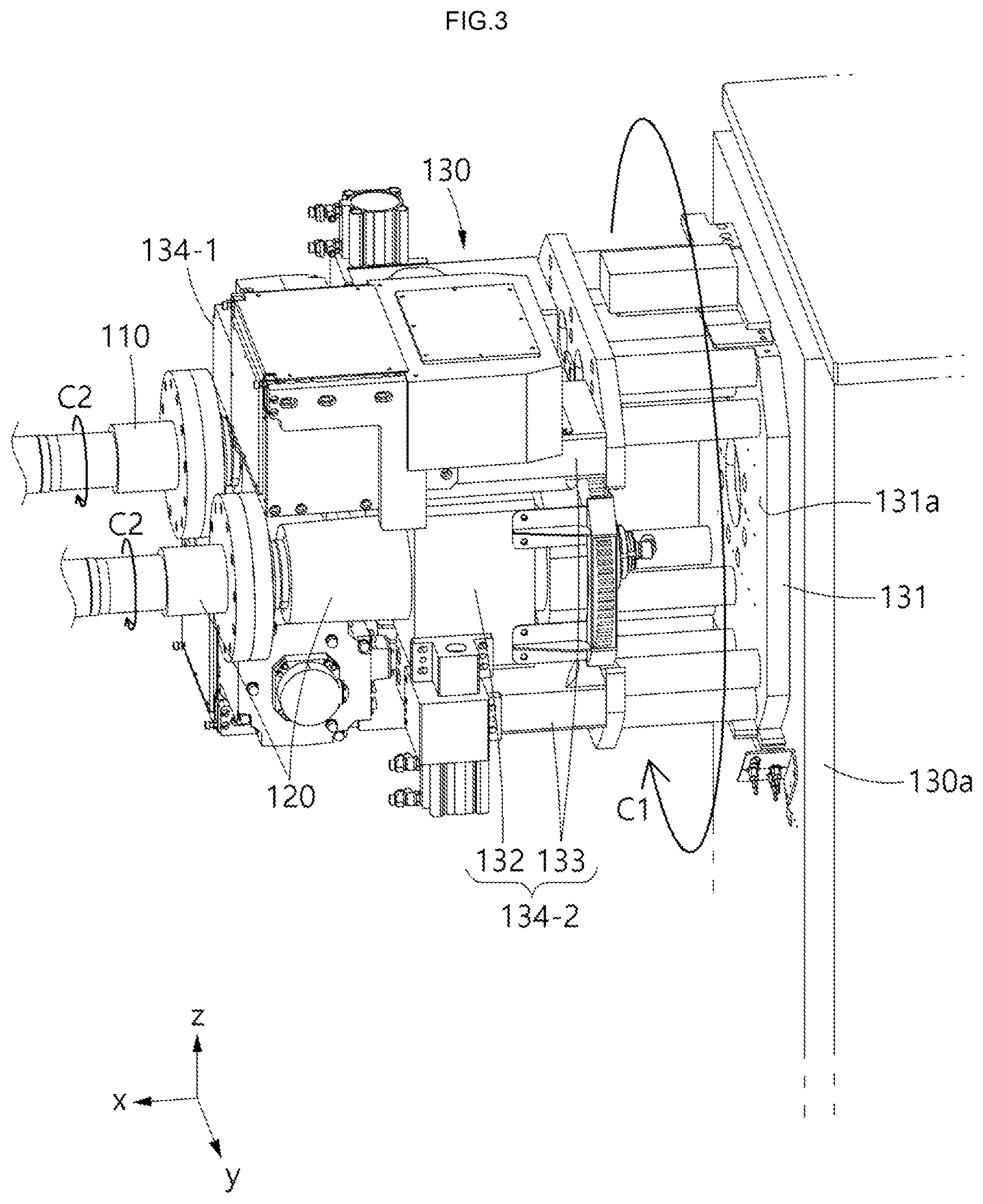 Patent US12325604 Figure 3 – Rewinding system