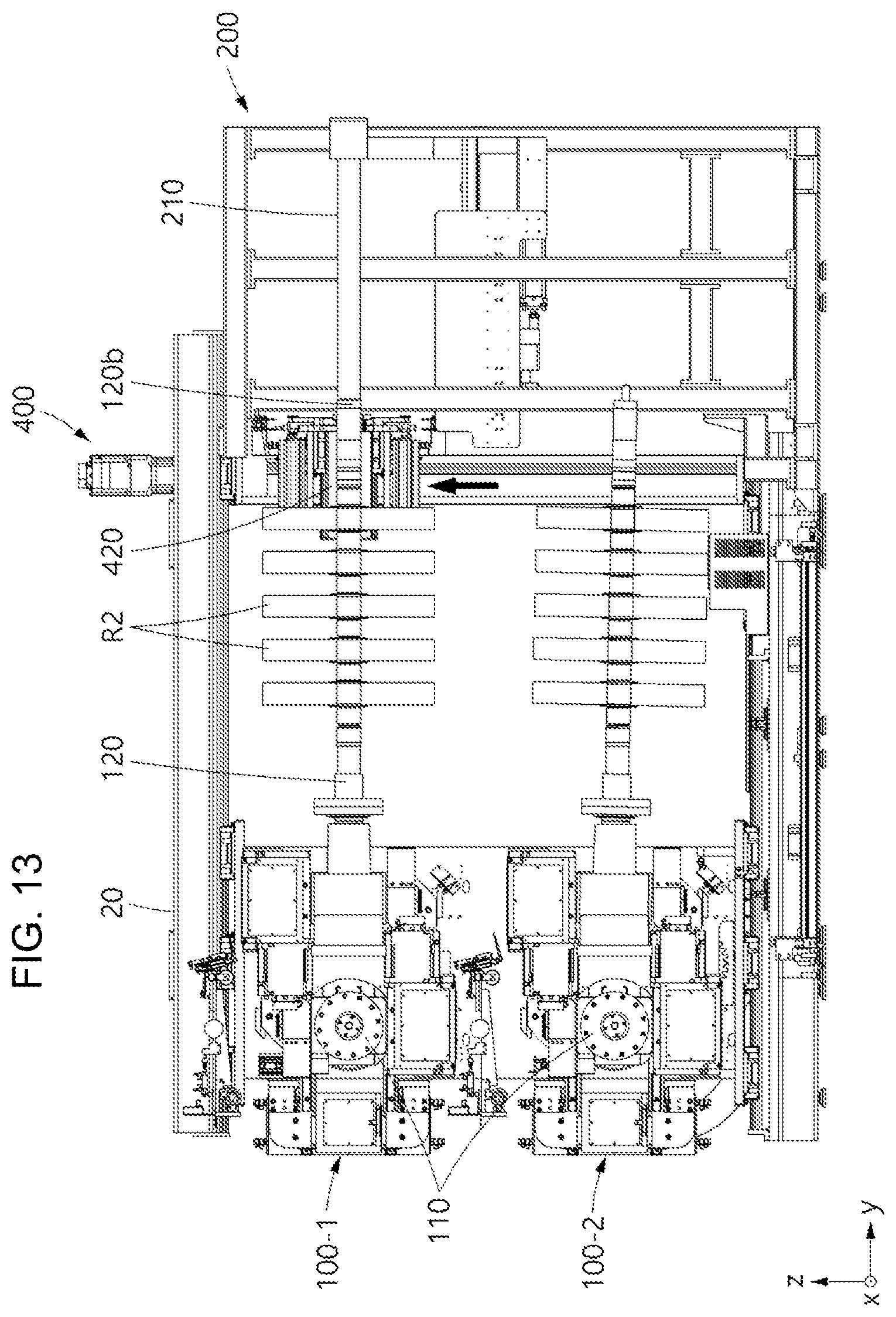 Patent US12325604 Figure 11 – Rewinding system
