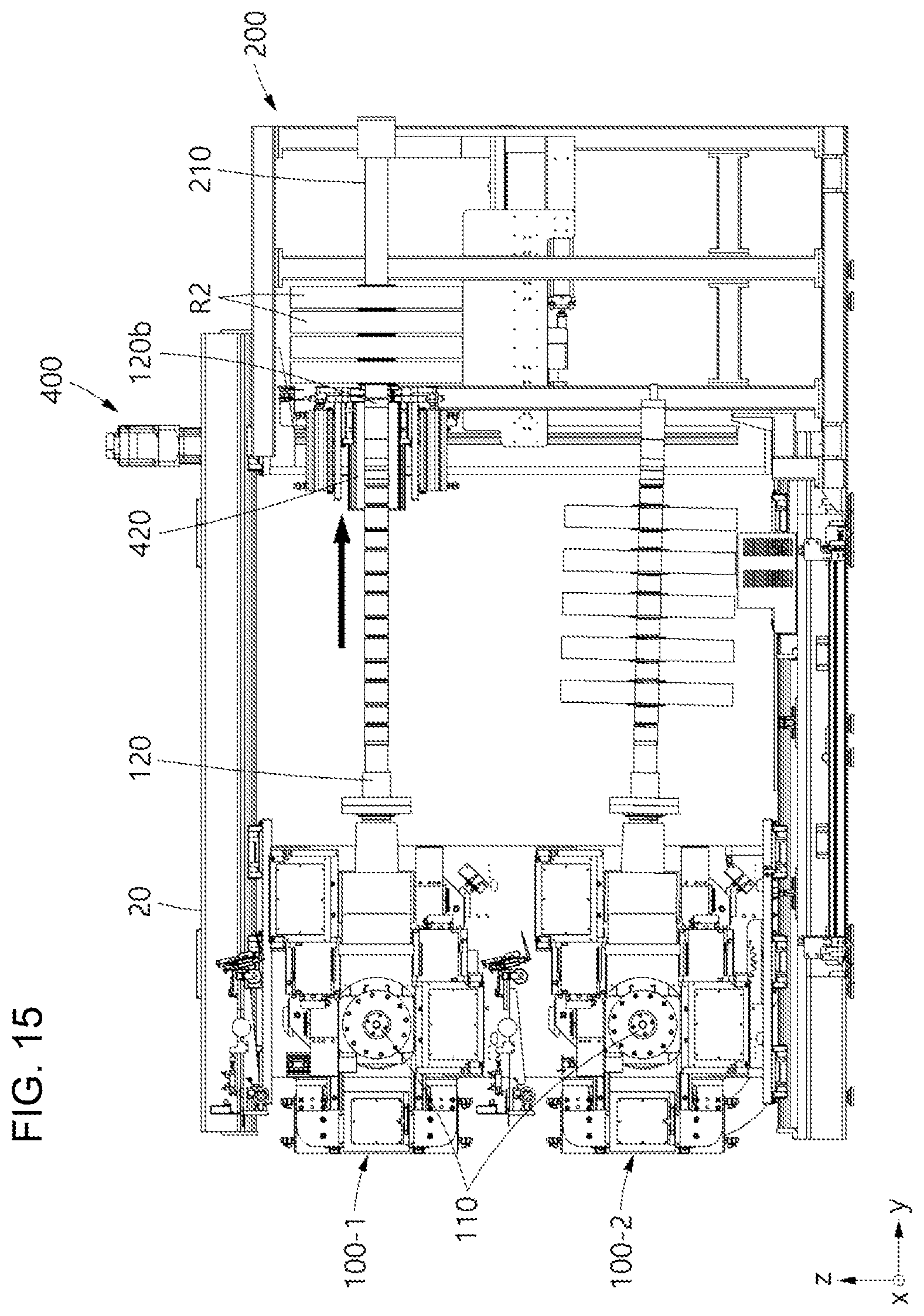 Patent US12325604 Figure 13 – Rewinding system