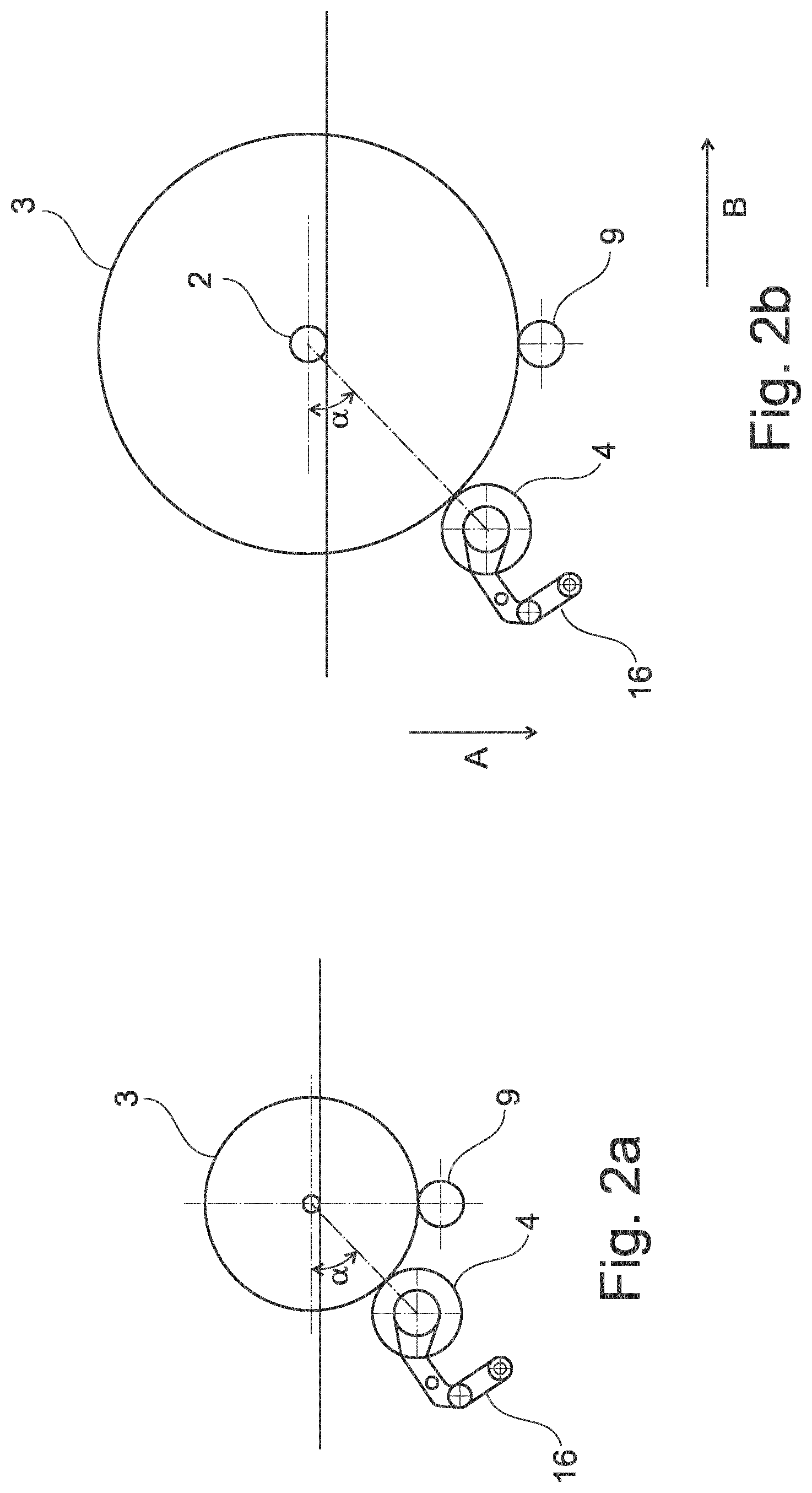 Patent US12325605 Figure 2 – Method and a machine for winding a web onto spools to form a succession of web reels