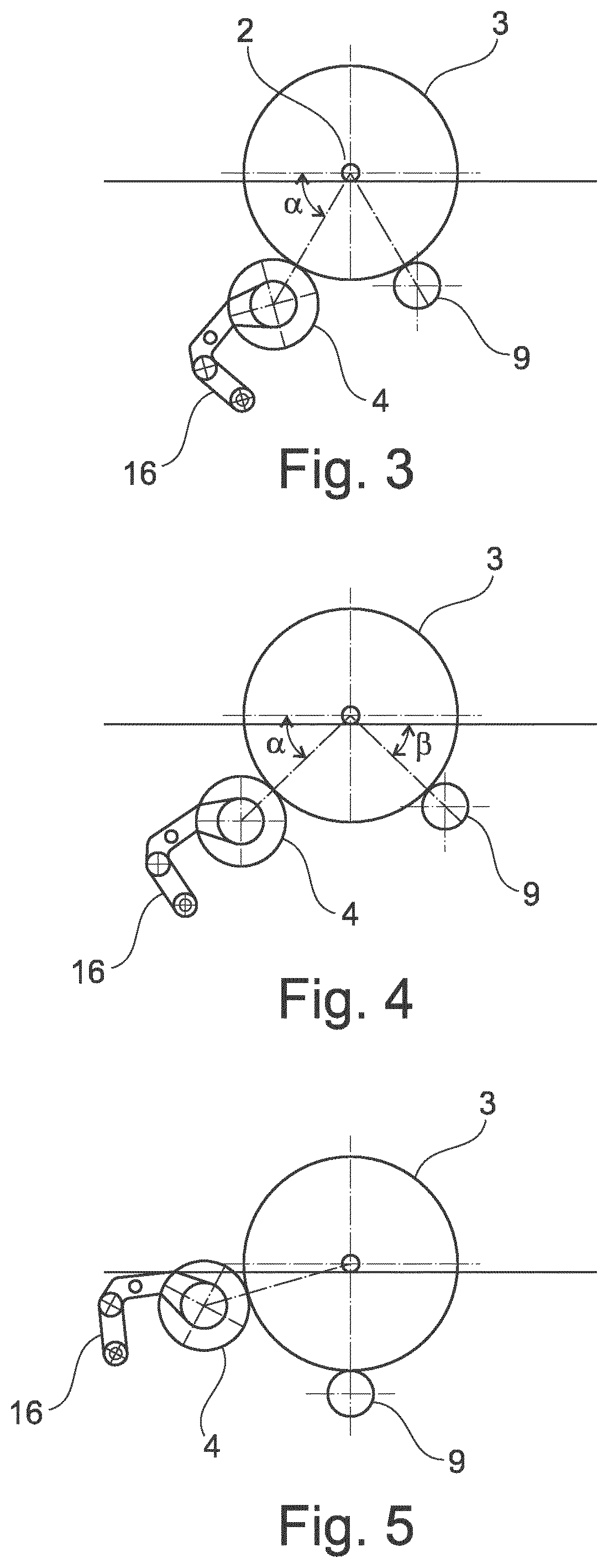 Patent US12325605 Figure 3 – Method and a machine for winding a web onto spools to form a succession of web reels