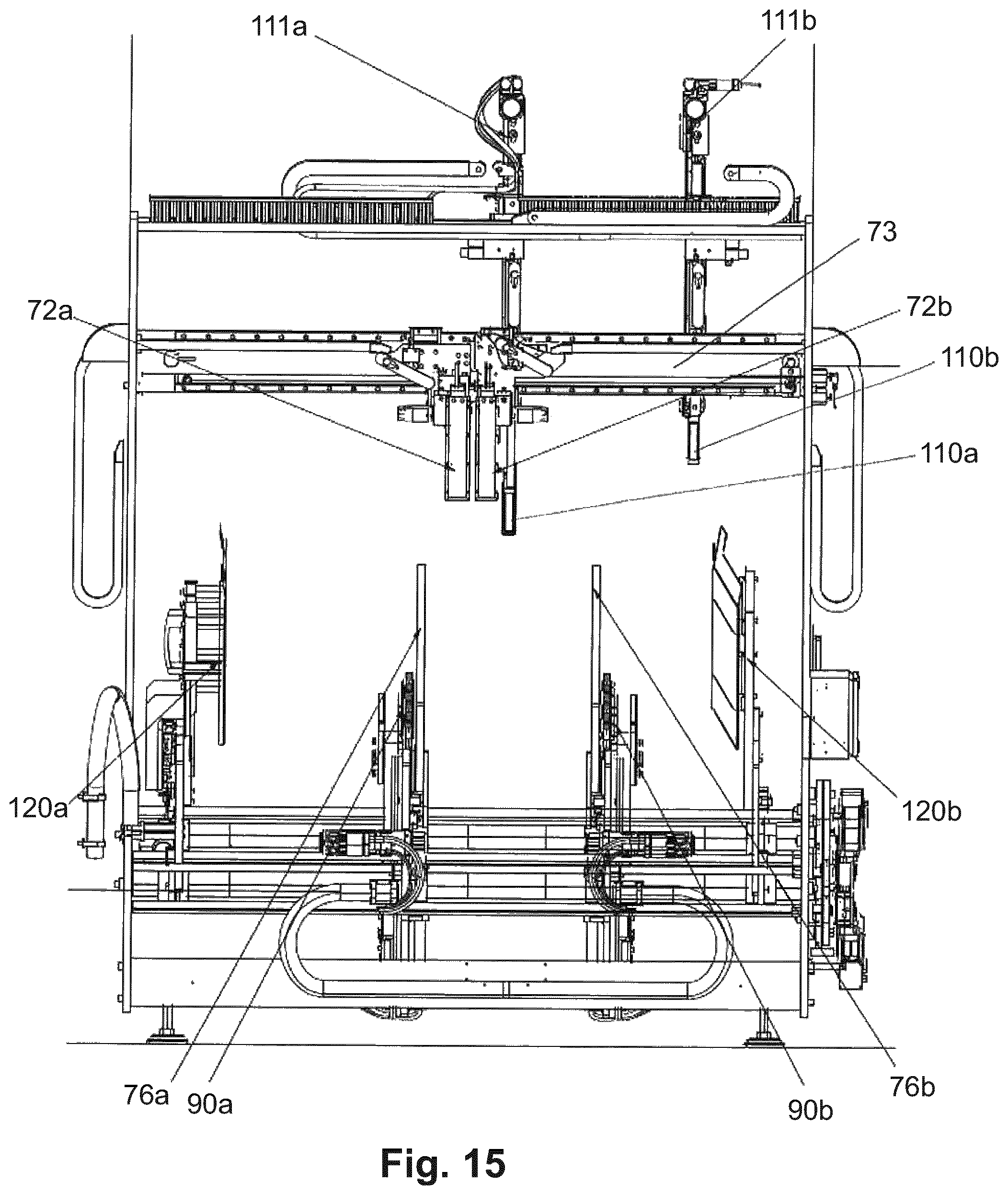 Patent US12325606 Figure 16 – Transfer module for a converting machine