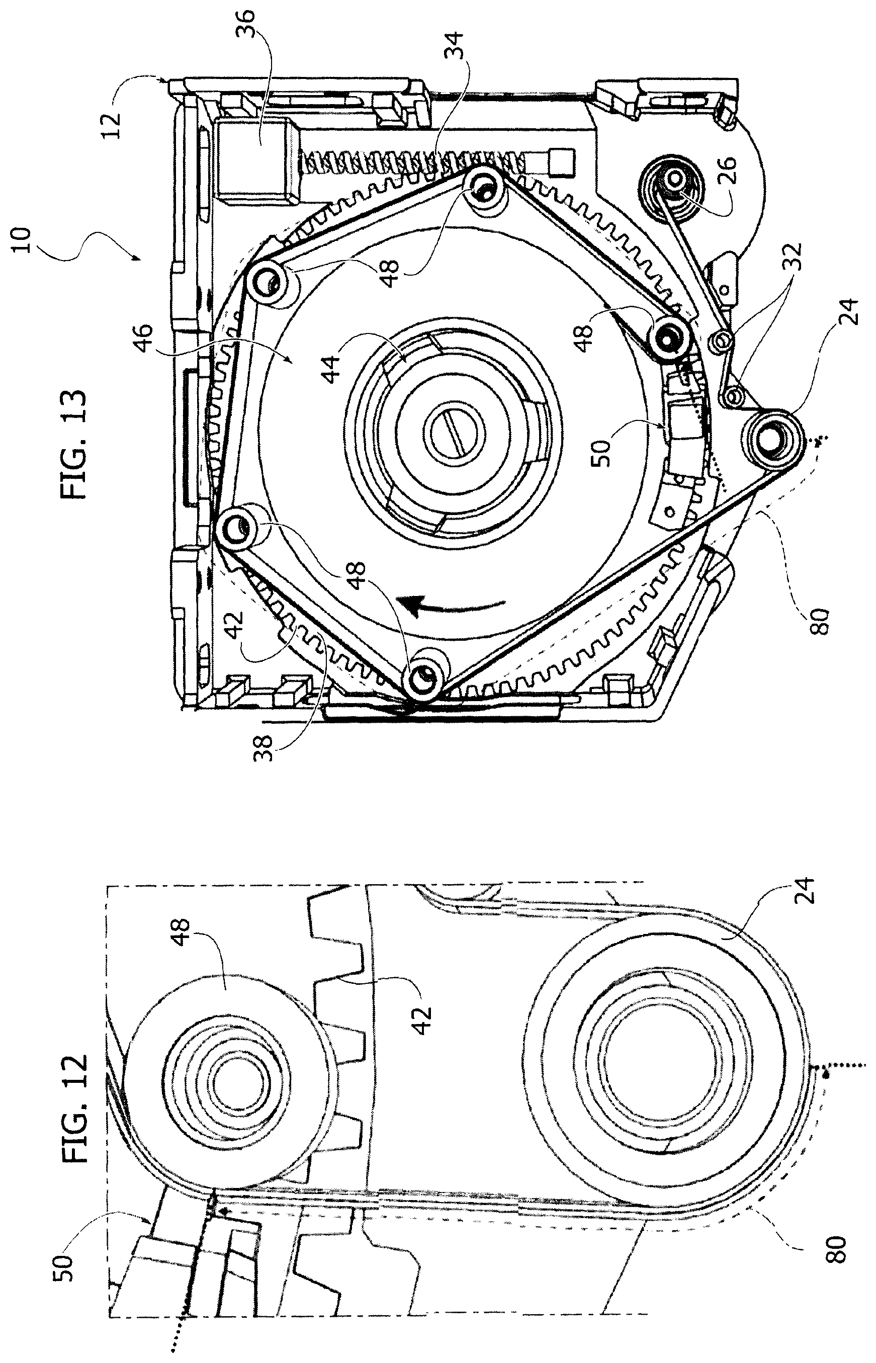 Patent US12325608 Figure 8 – Apparatus and method for dispensing sections of double-sided adhesive tape