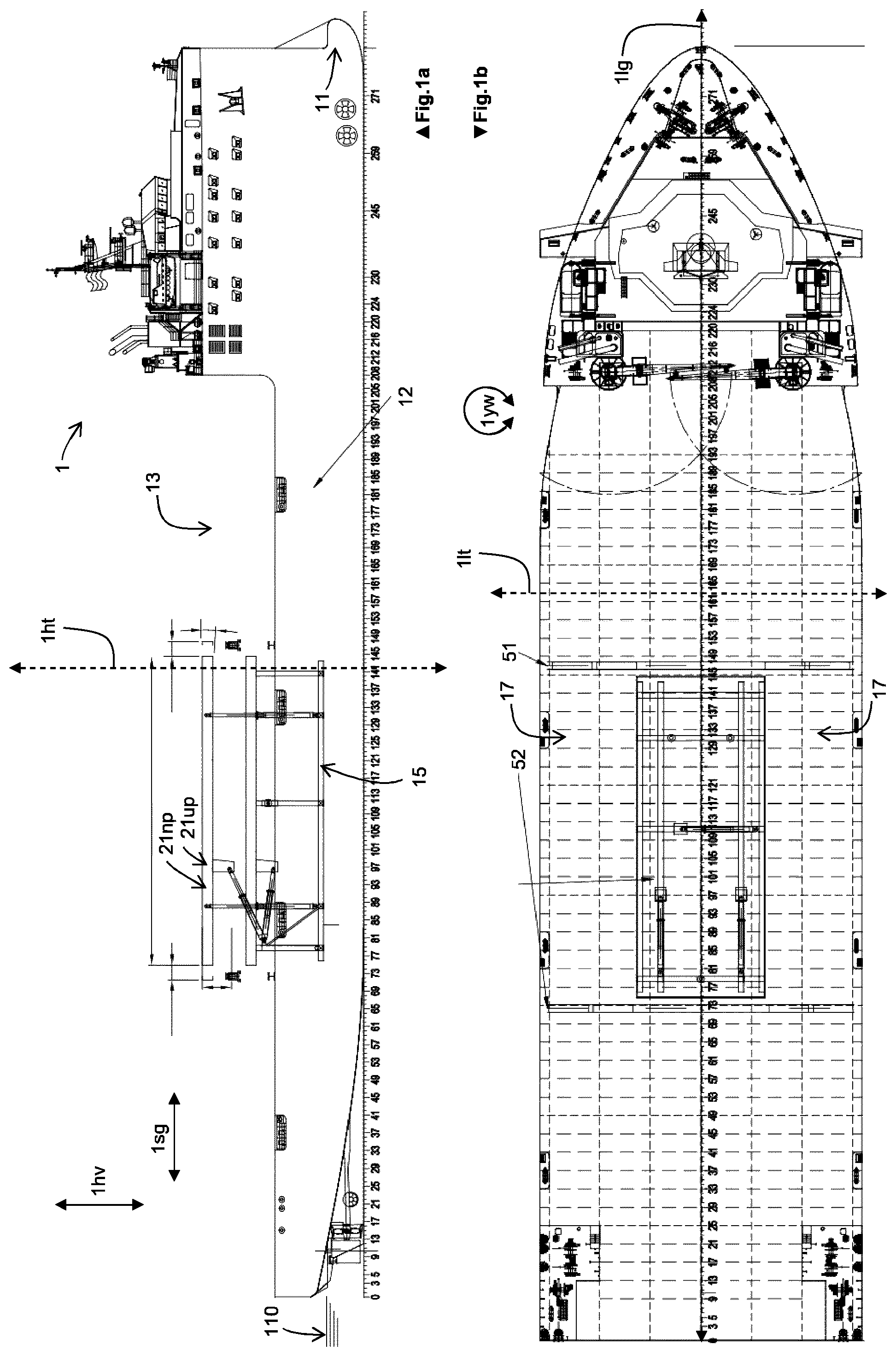 Patent US12325610 Figure 1 – Feeder vessel