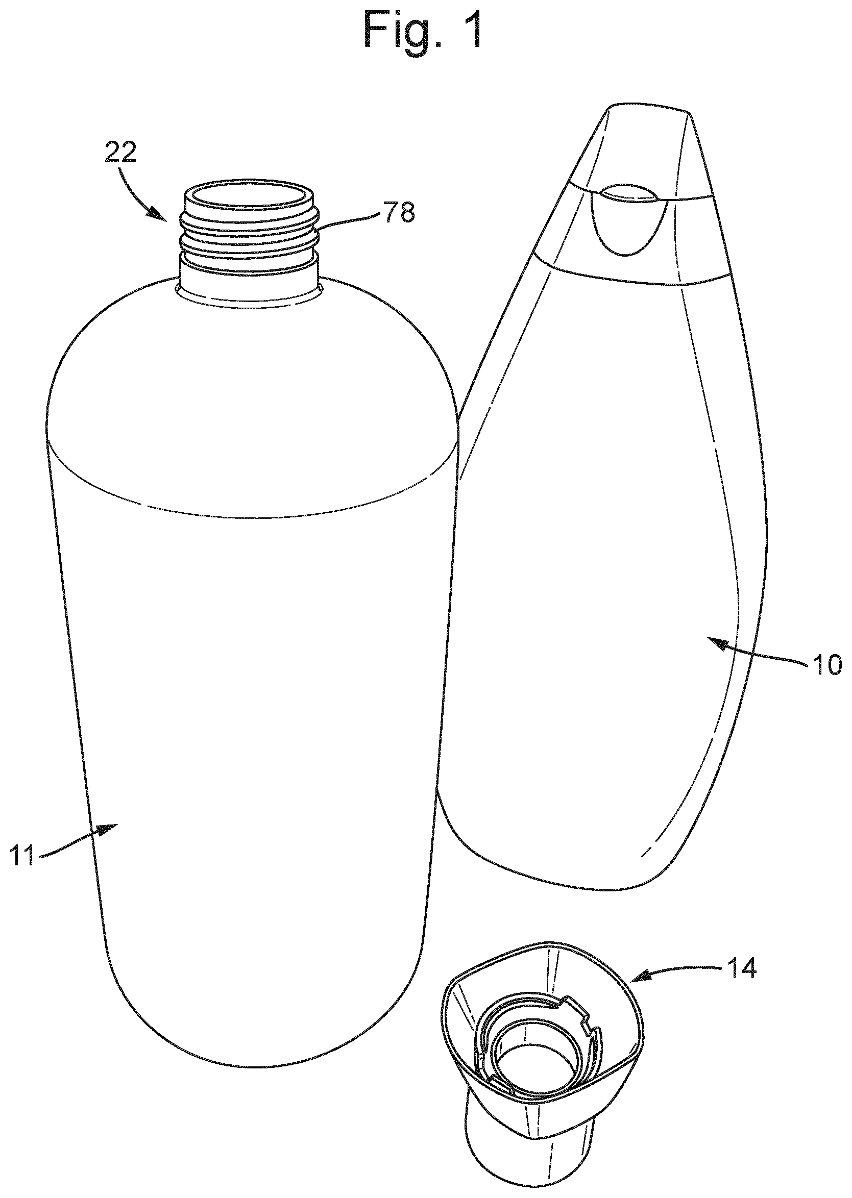 Patent US12325619 Figure 1 – Adapter