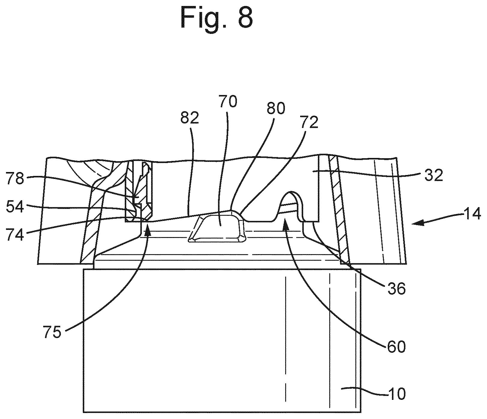 Patent US12325619 Figure 6 – Adapter