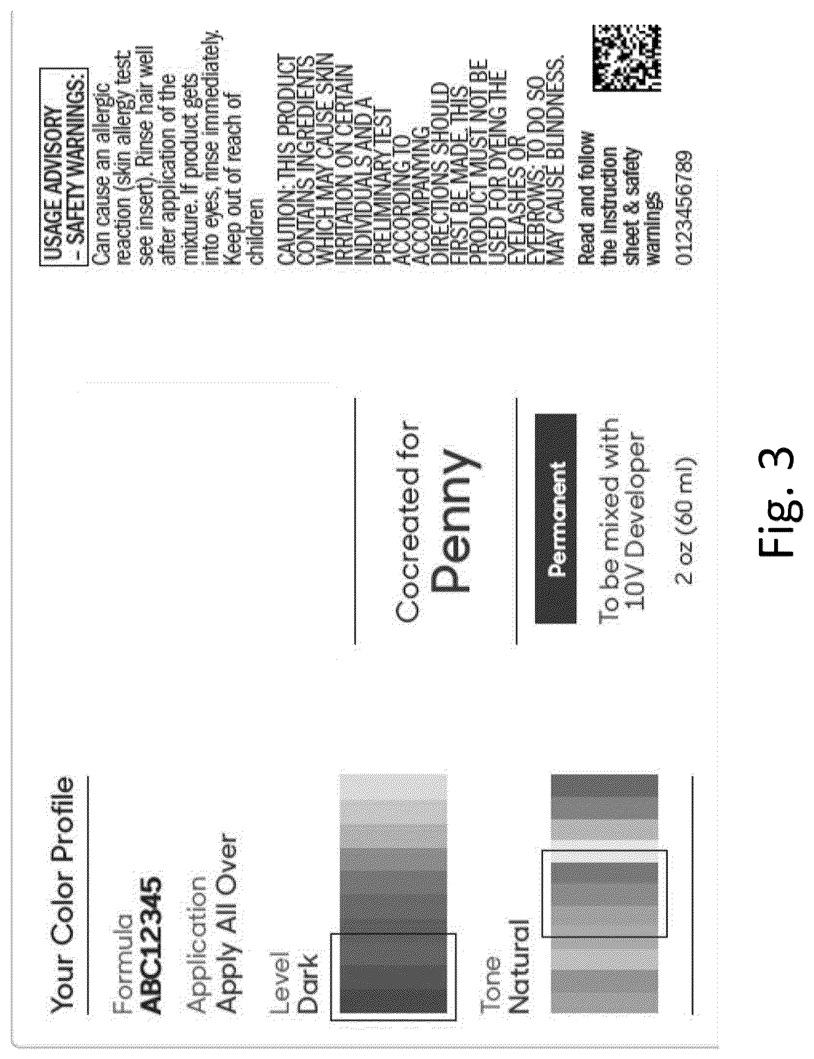 Patent US12325620 Figure 3 – IT organization for custom hair dye dispensing system