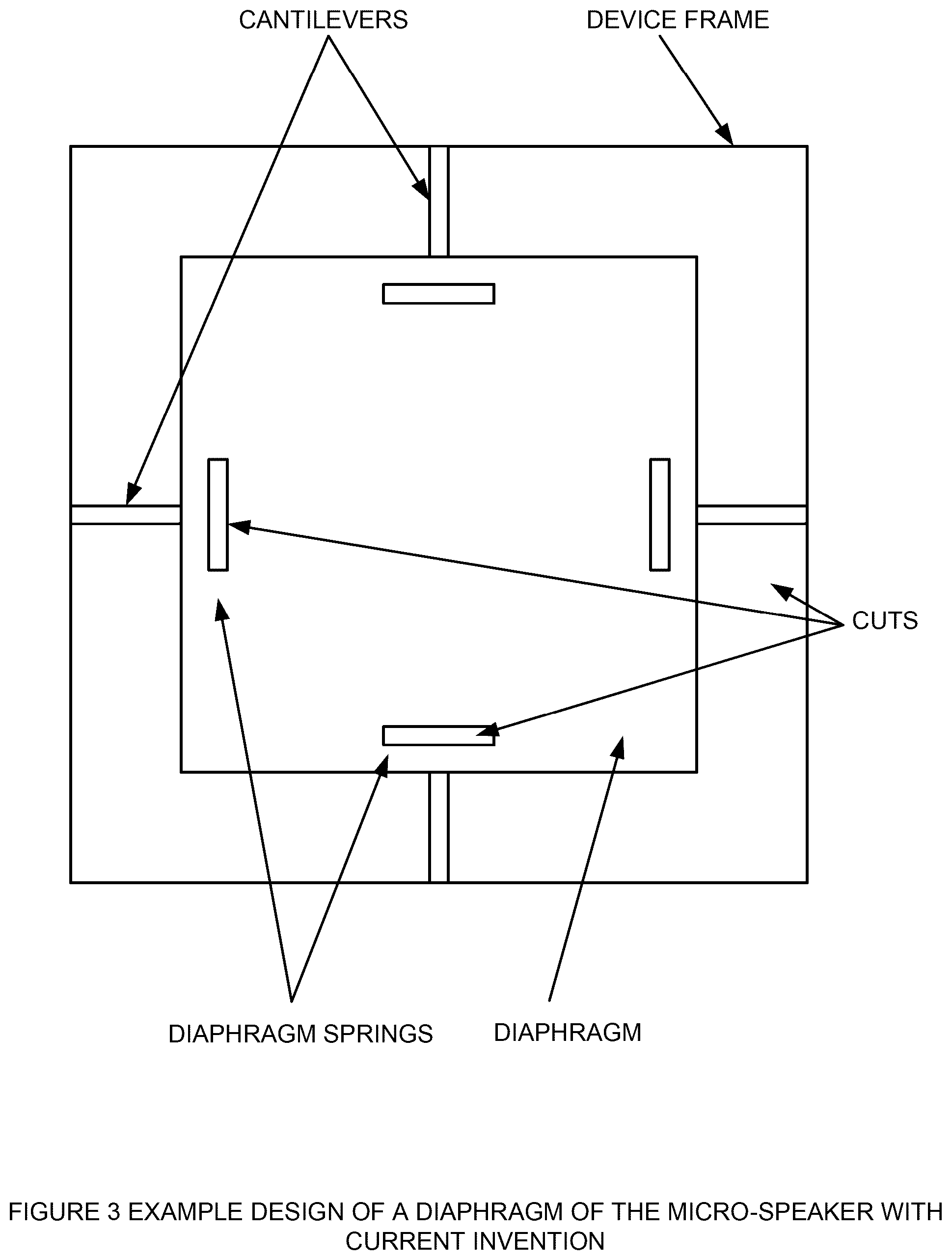 Patent US12325625 Figure 3 – Integrated MEMS electrostatic micro-speaker device and method