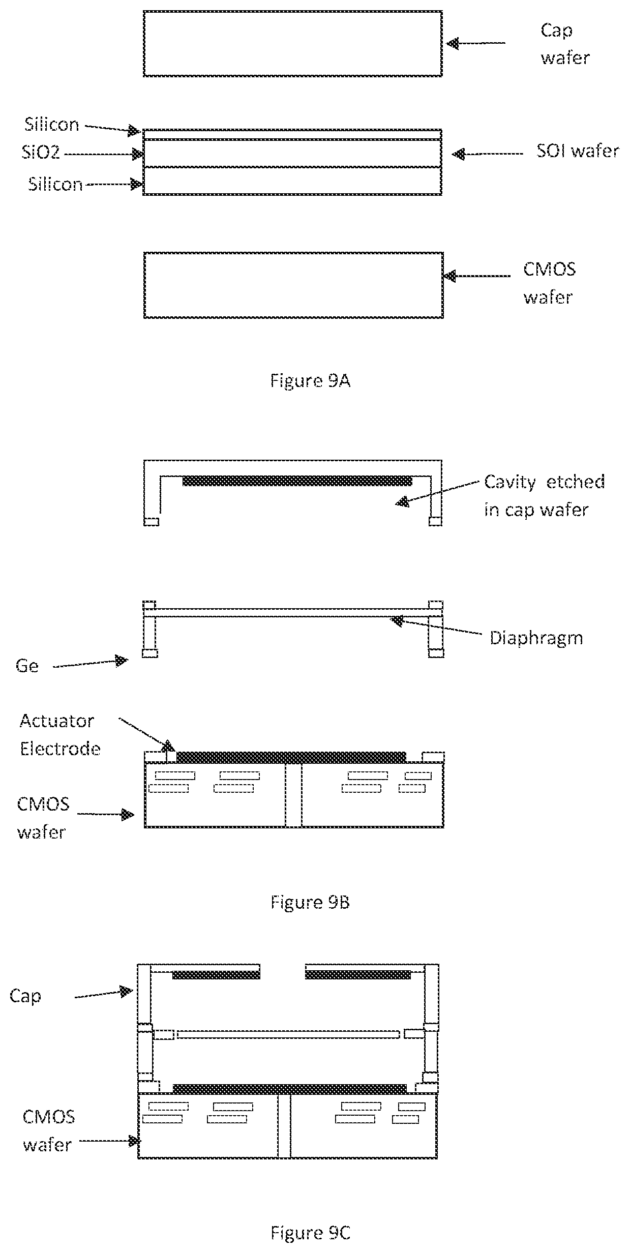 Patent US12325625 Figure 9 – Integrated MEMS electrostatic micro-speaker device and method