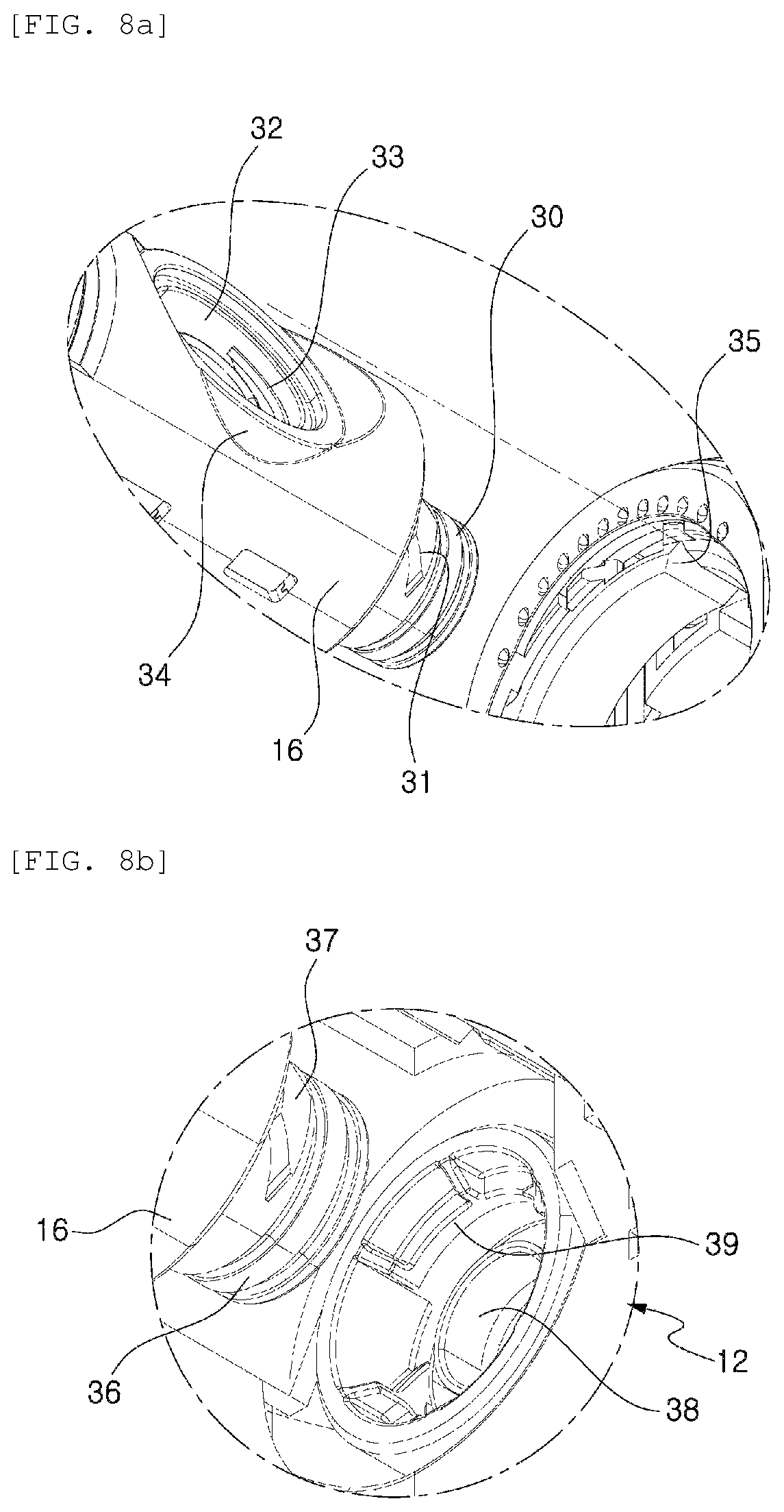 Patent US12325644 Figure 9 – Non-electric water purifier