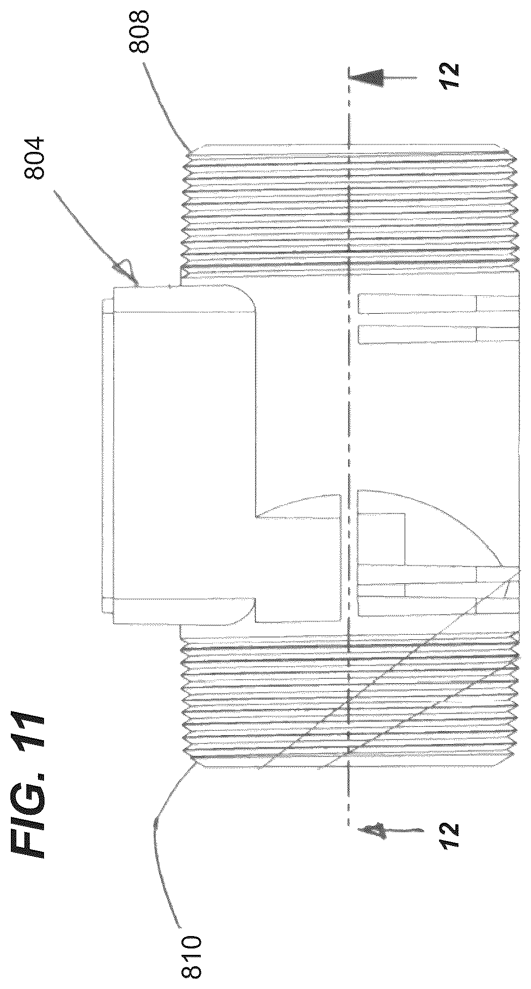 Patent US12325647 Figure 11 – Electrolytic biocide-generating unit with flow transition detection