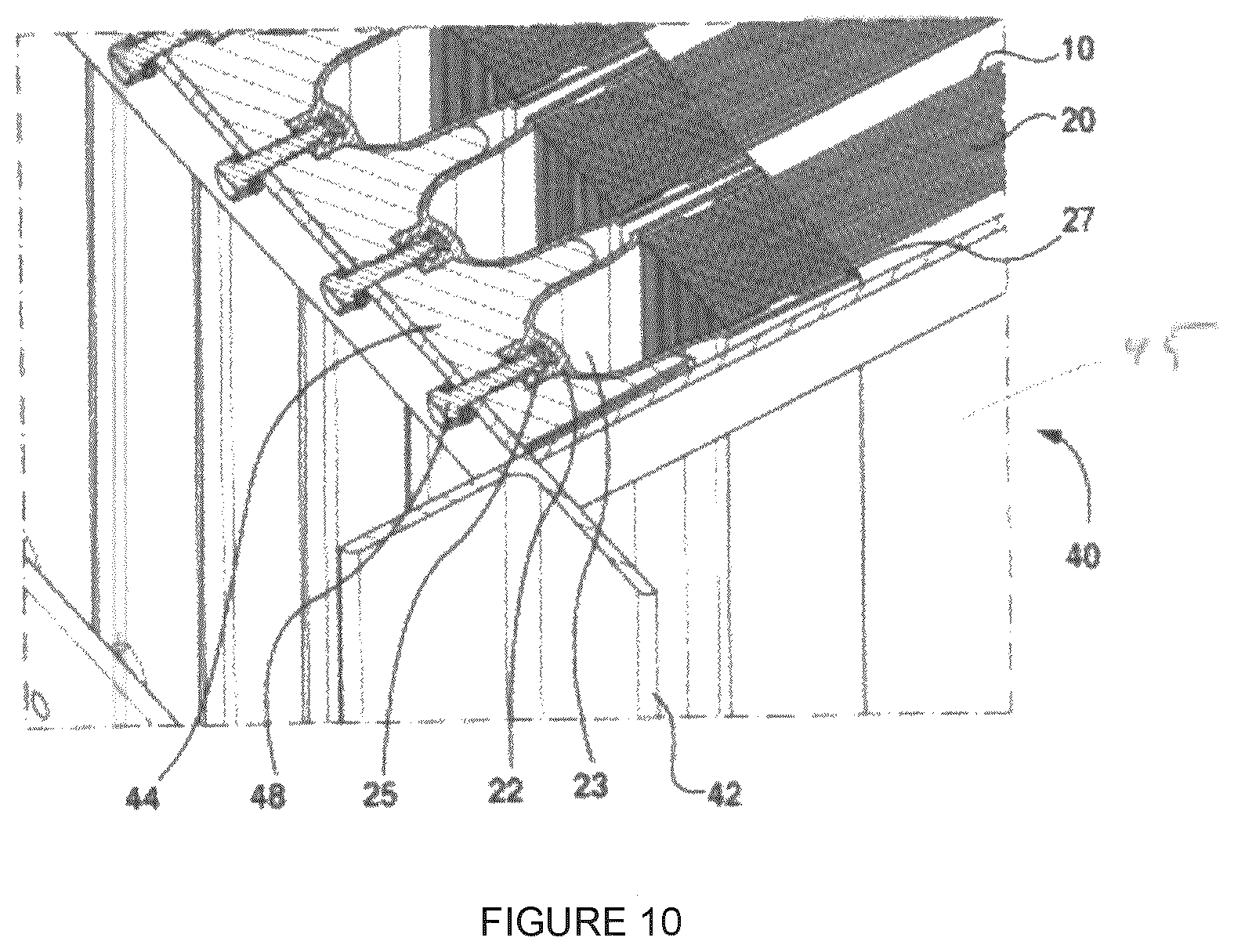 Patent US12325650 Figure 6 – System and method for feeding immersed membrane units