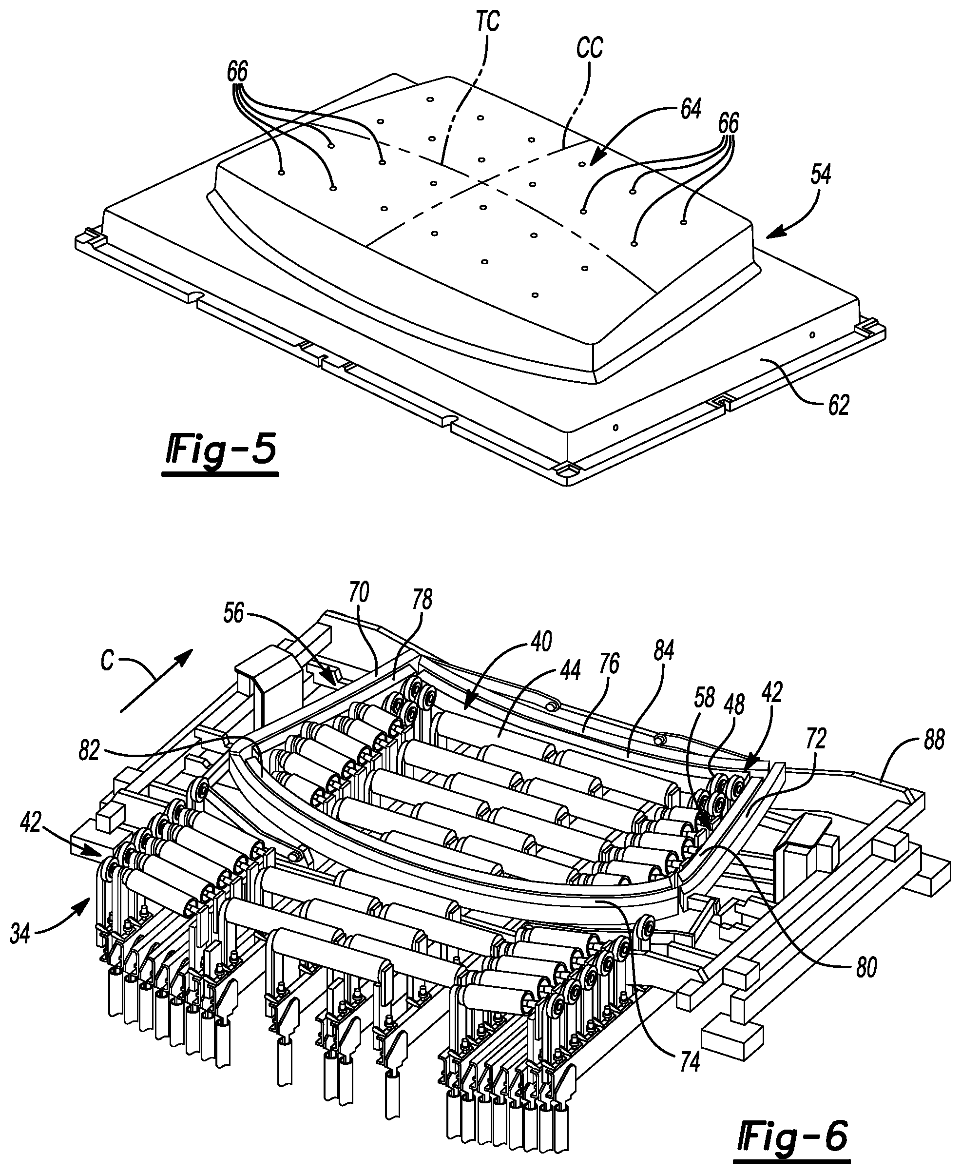 Patent US12325654 Figure 3 – Station and method for forming glass sheets