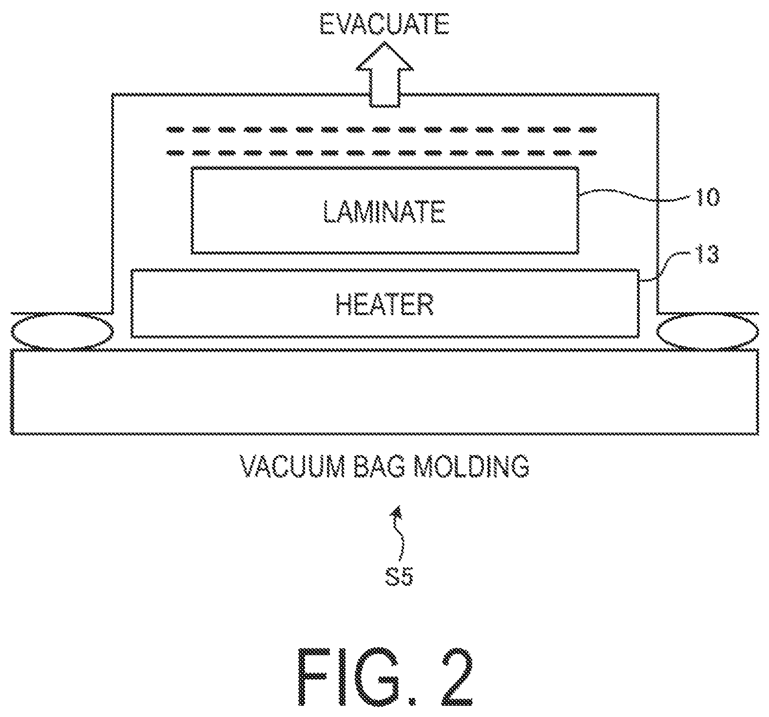 Patent US12325667 Figure 2 – Processing method for ceramic-based composite material