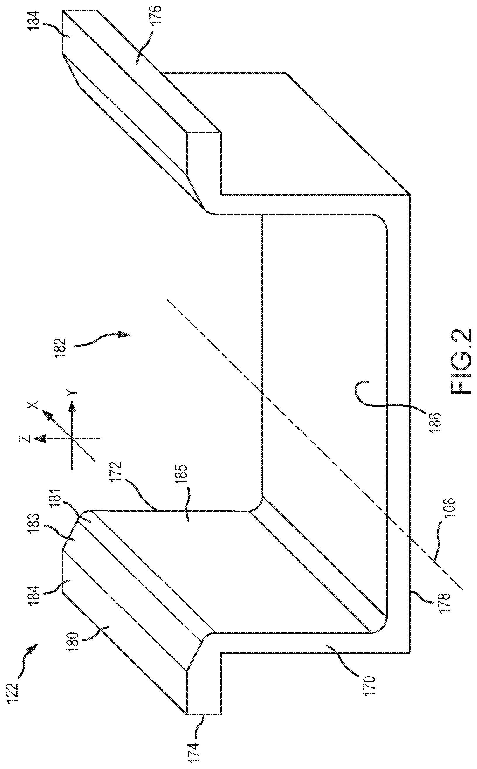 Patent US12325668 Figure 3 – Expandable male die bladder for match die shape-forming systems and methods