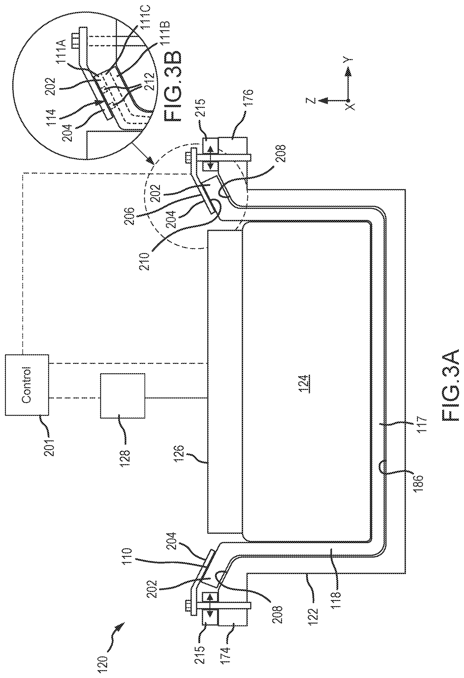 Patent US12325668 Figure 4 – Expandable male die bladder for match die shape-forming systems and methods