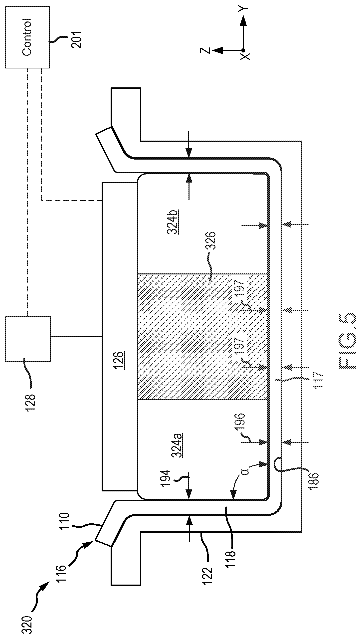 Patent US12325668 Figure 6 – Expandable male die bladder for match die shape-forming systems and methods