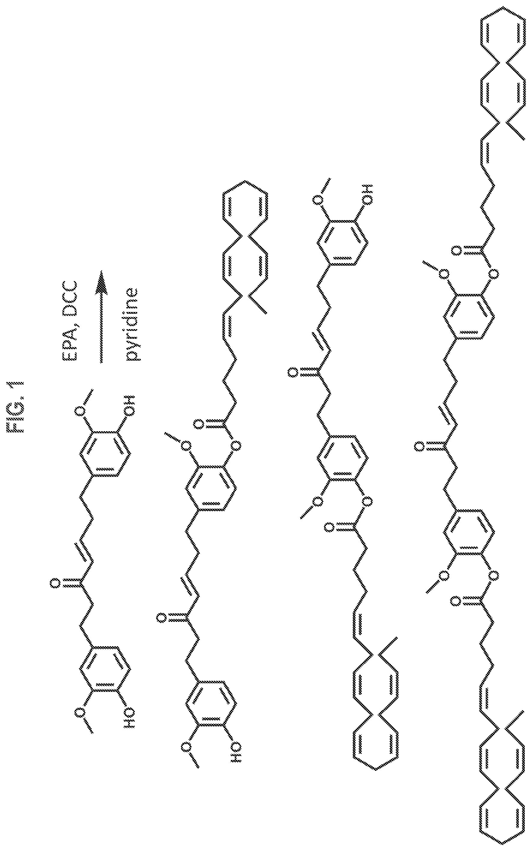 Patent US12325688 Figure 1 – Gingerenone A prodrugs as sensotherapeutics and methods of use