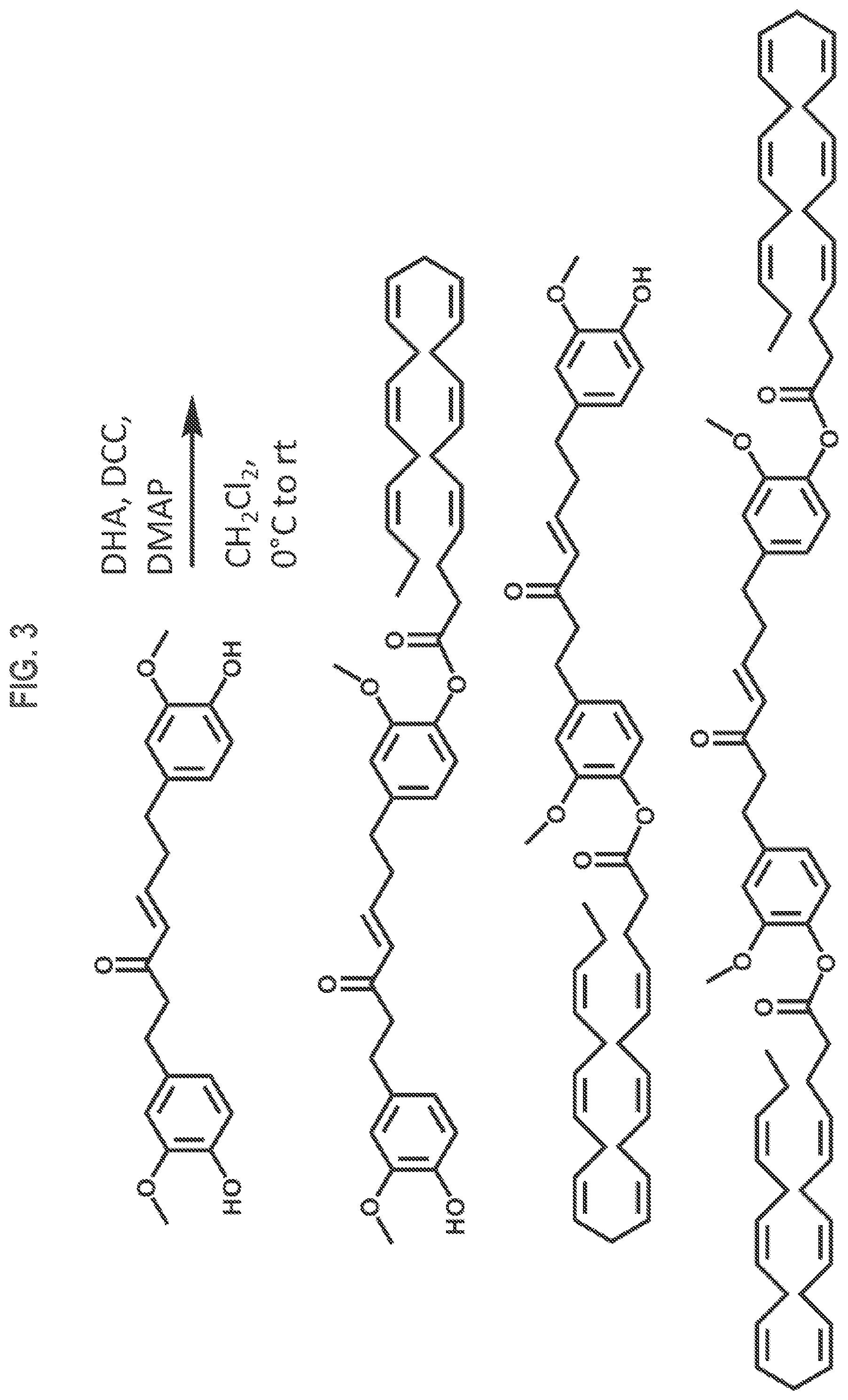 Patent US12325688 Figure 3 – Gingerenone A prodrugs as sensotherapeutics and methods of use