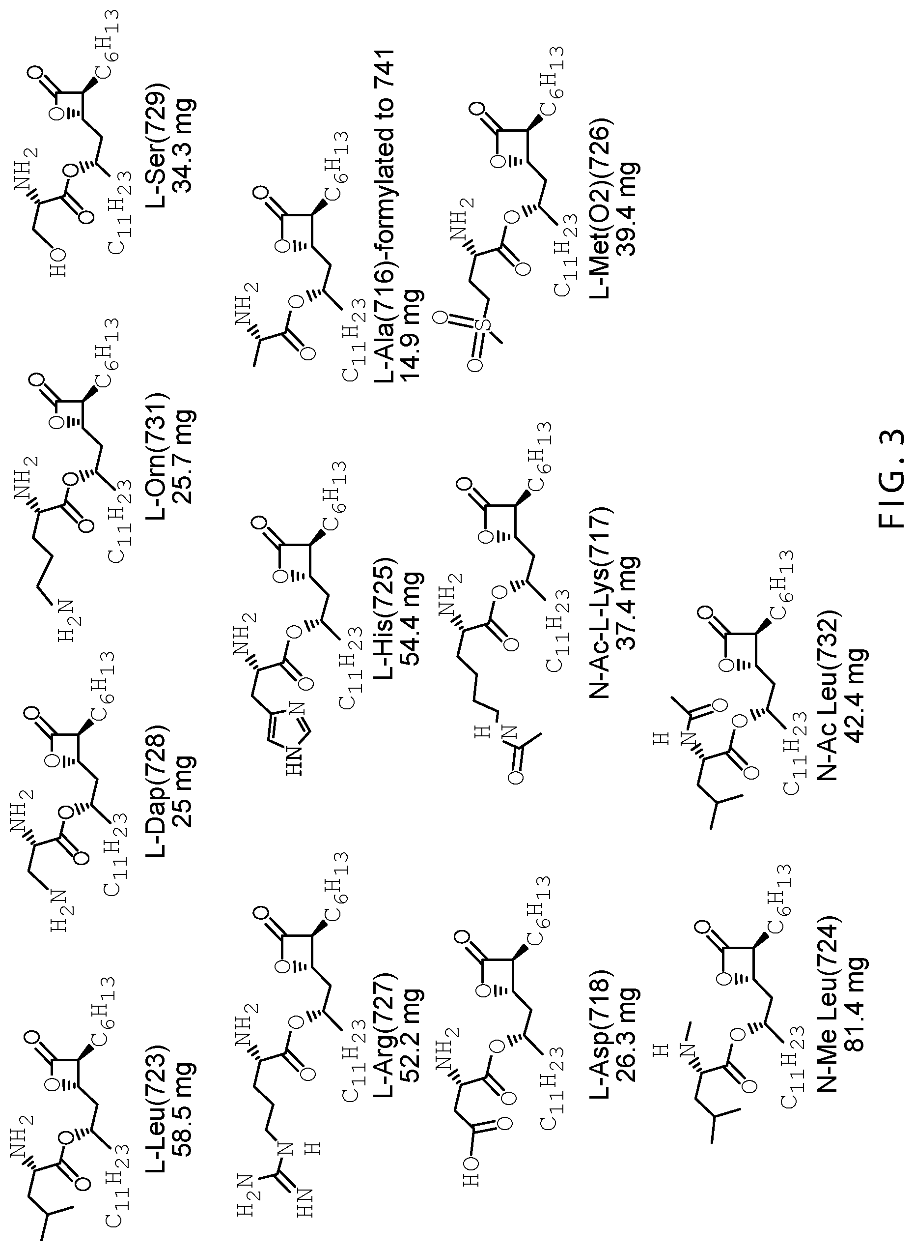 Patent US12325690 Figure 4 – Compounds for the reducing lipotoxic damage