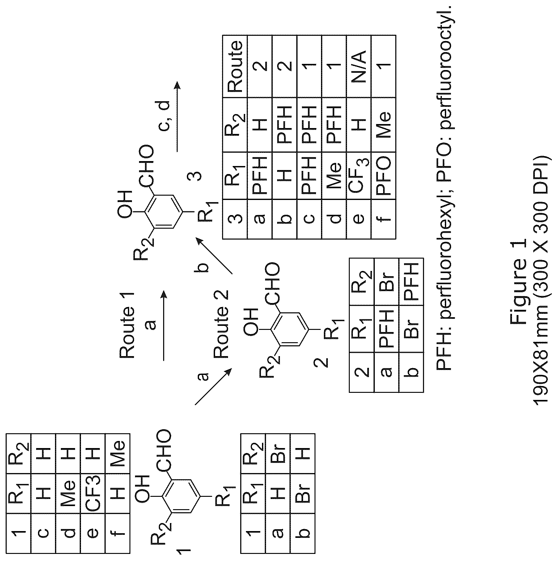 Patent US12325715 Figure 1 – Fluorous metal chelates compositions