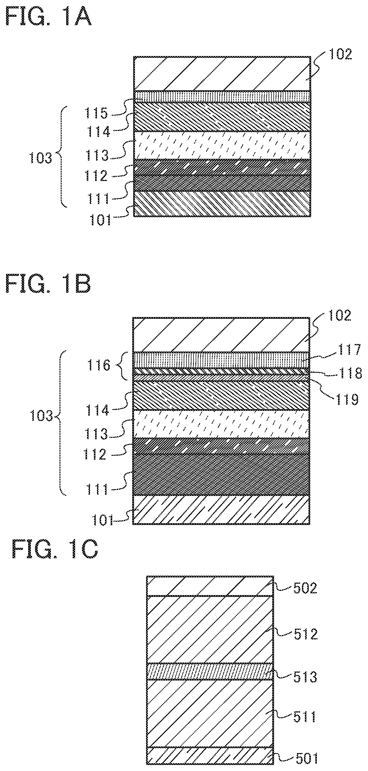 Patent US12325716 Figure 1 – Organometallic complex, light-emitting material for top emission, light-emitting device, light-emitting apparatus, electronic device, and lighting device