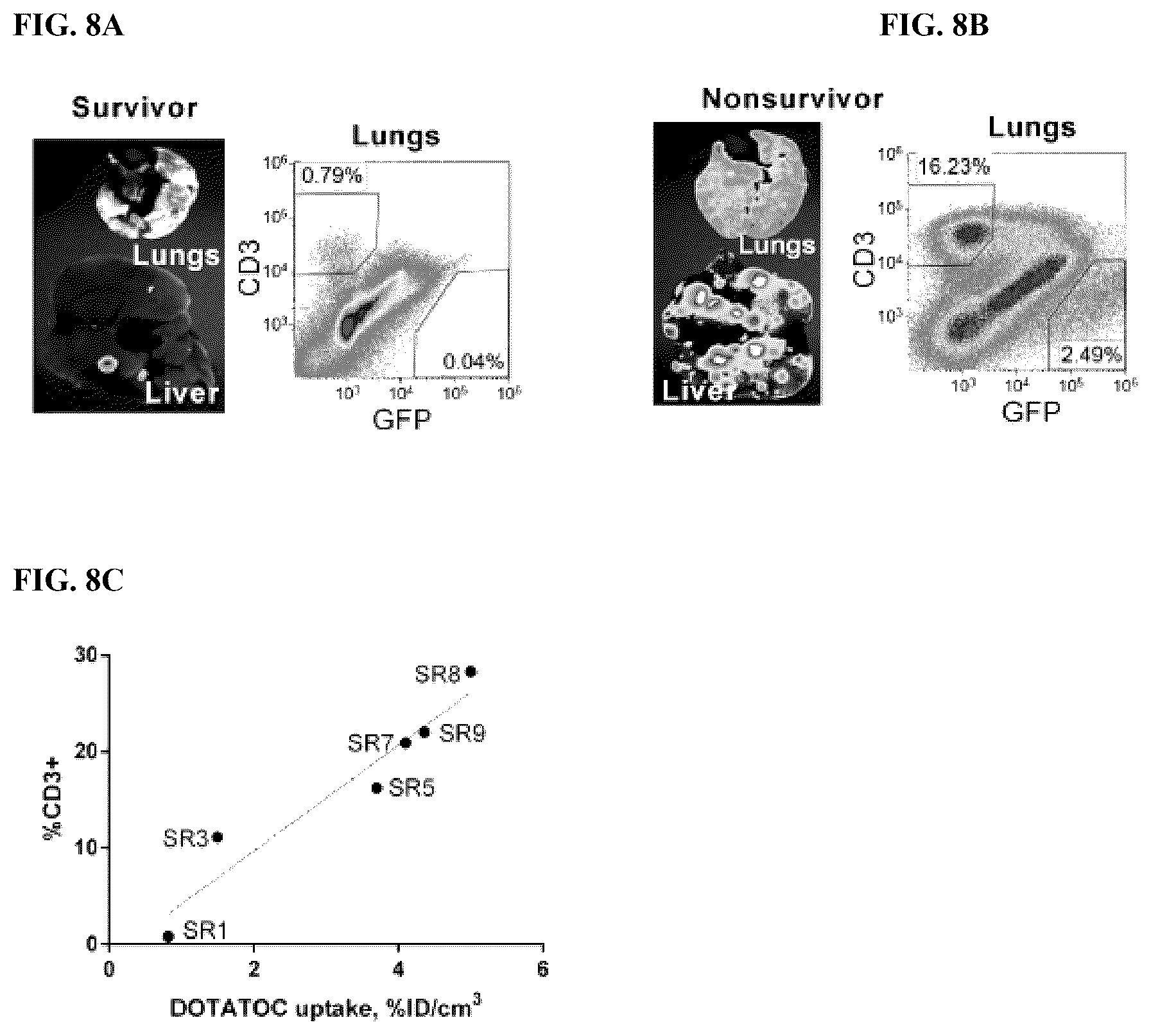 Patent US12325736 Figure 13 – Transduced T cells expressing human SSTR2 and application thereof