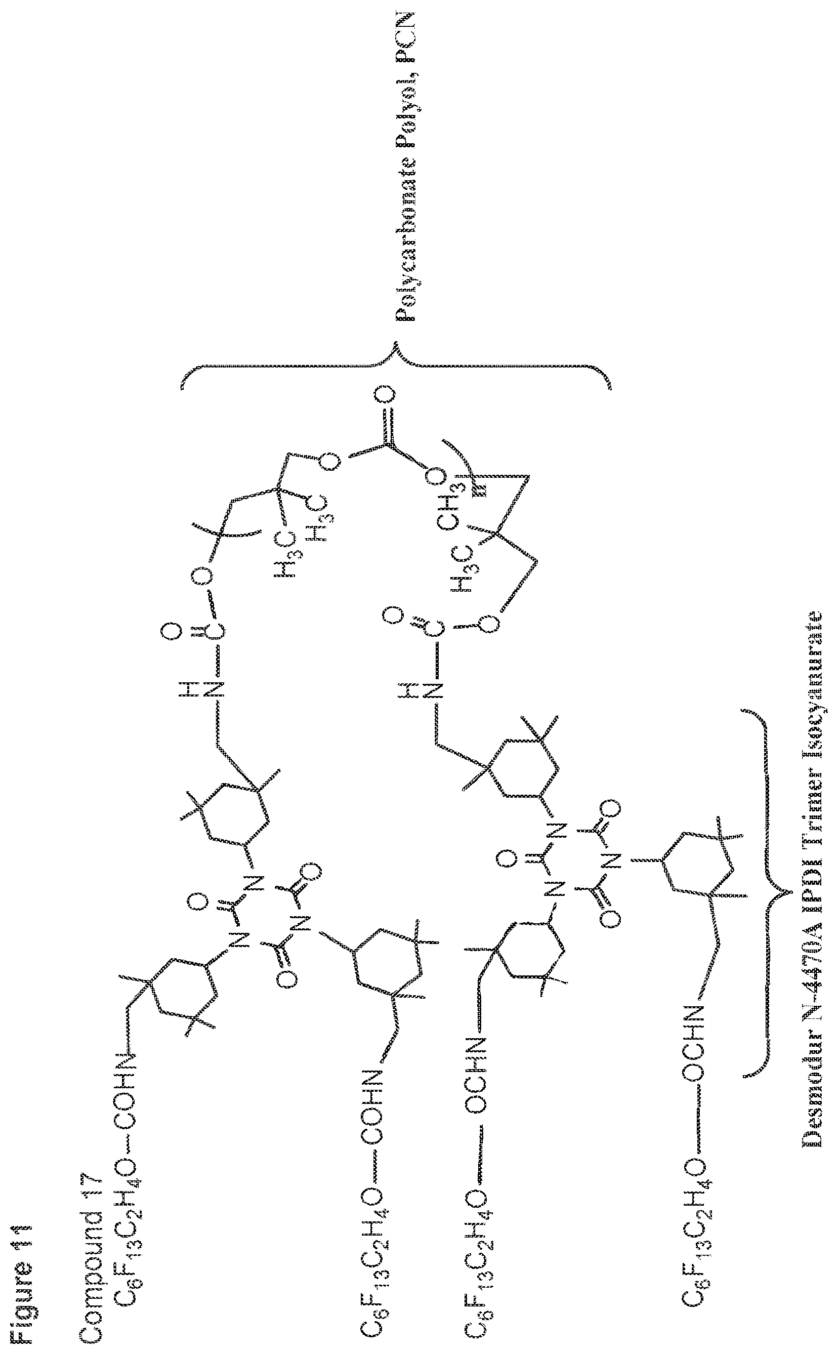 Patent US12325788 Figure 11 – Plasticized PVC admixtures with surface modifying macromolecules and articles made therefrom