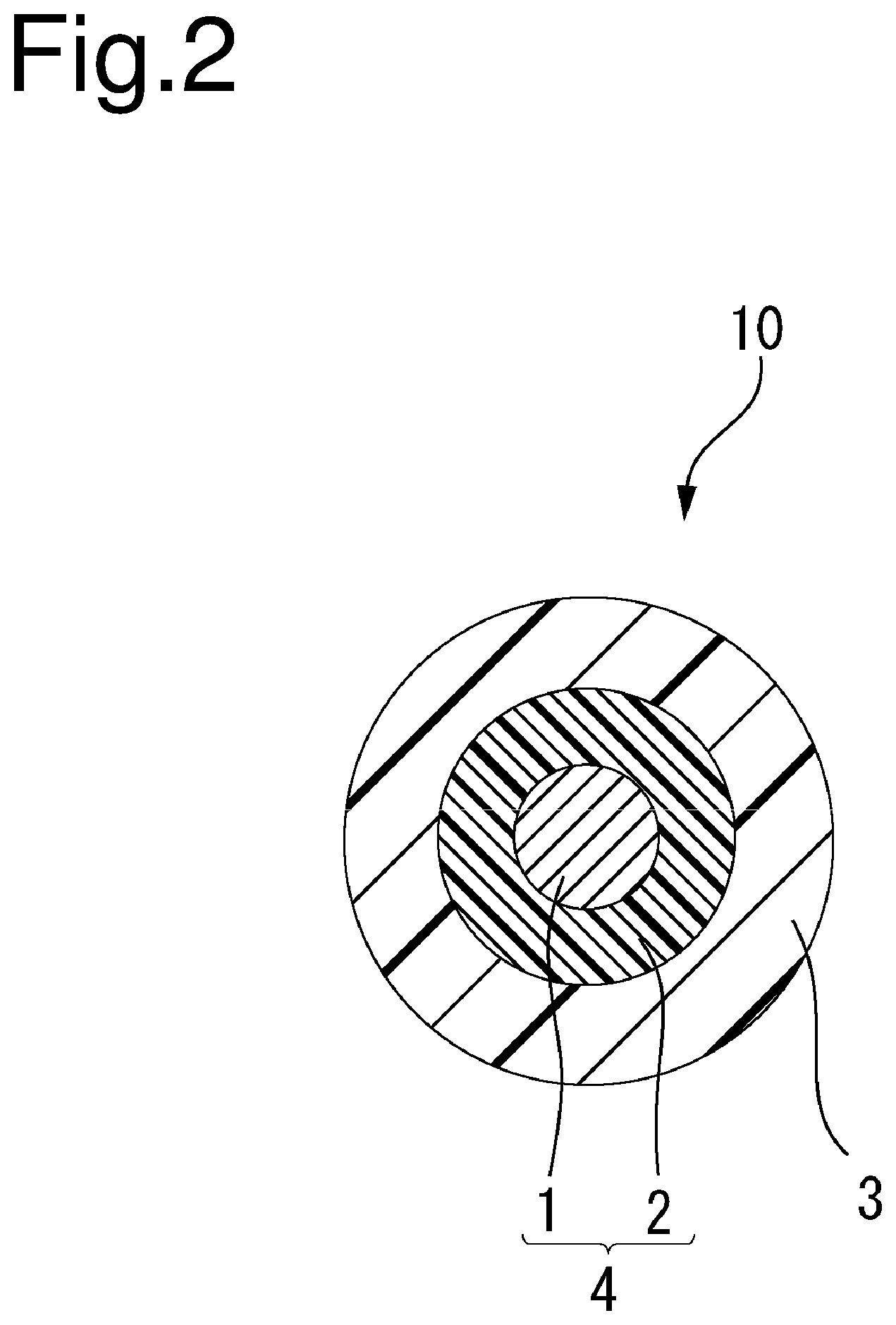 Patent US12325792 Figure 2 – Flame retardant resin composition, insulated wire using the same, cable and optical fiber cable