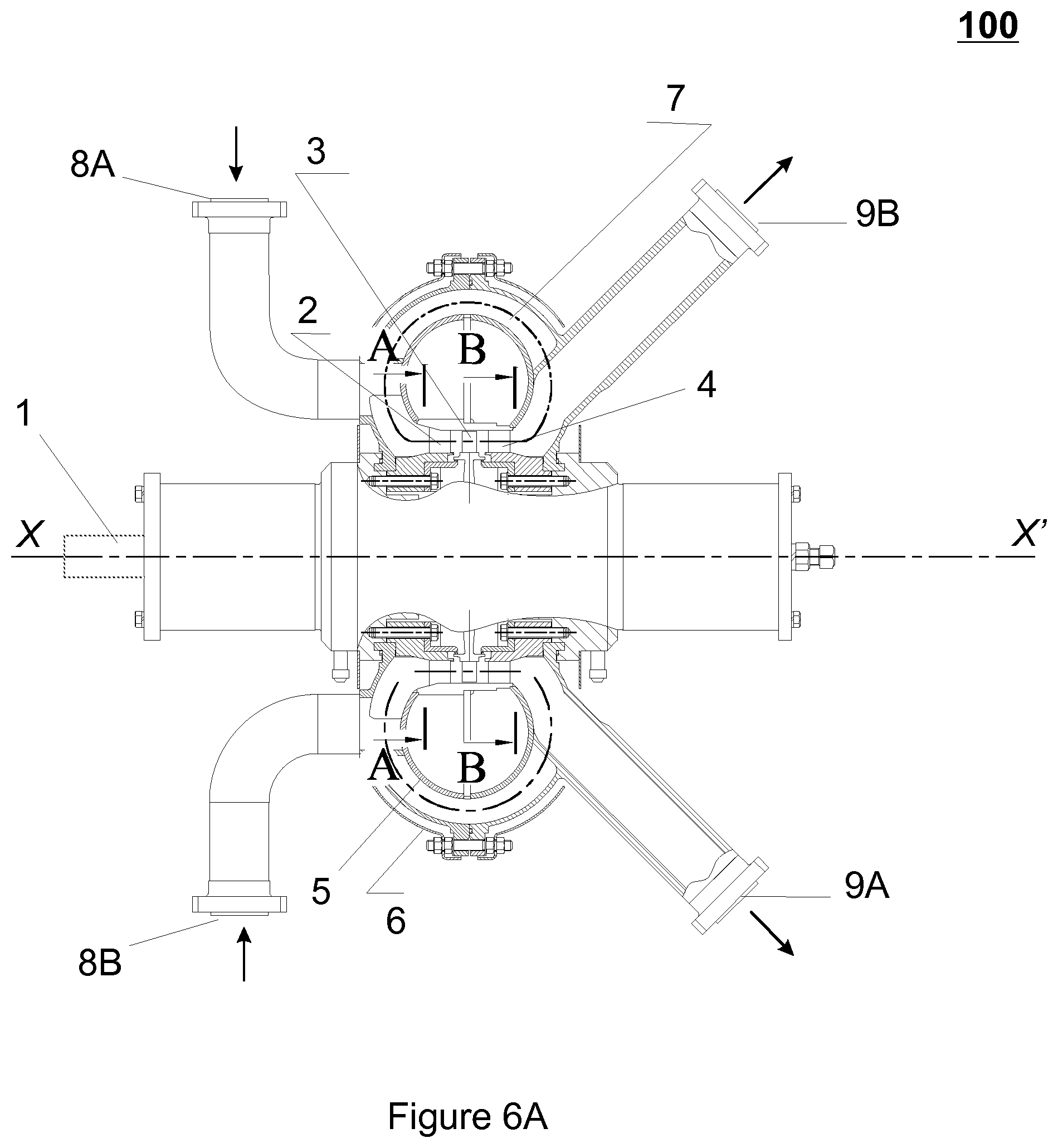 Patent US12325830 Figure 6 – Rotary feedstock processing apparatus with an axially adjustable rotor