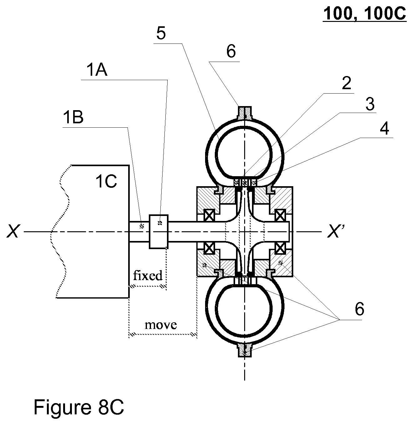 Patent US12325830 Figure 10 – Rotary feedstock processing apparatus with an axially adjustable rotor