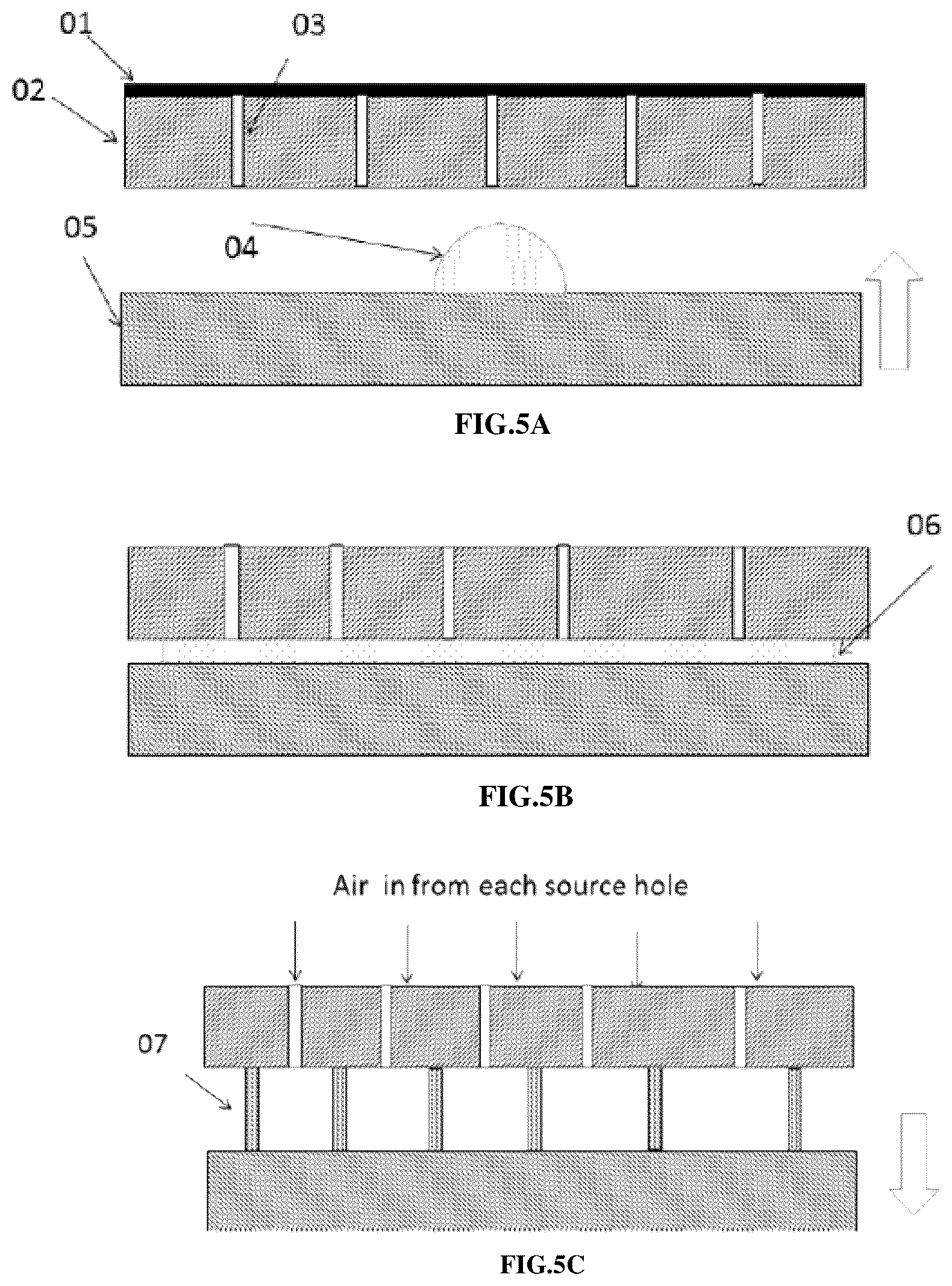 Patent US12325847 Figure 5 – Method and apparatus for fabricating high aspect ratio structures
