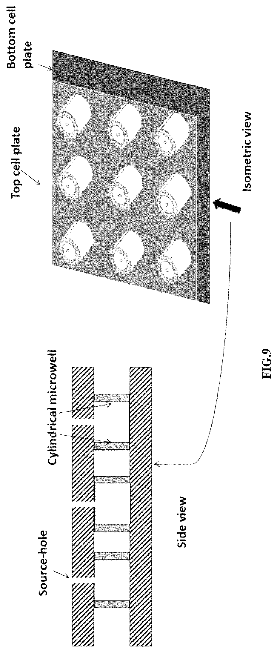 Patent US12325847 Figure 9 – Method and apparatus for fabricating high aspect ratio structures