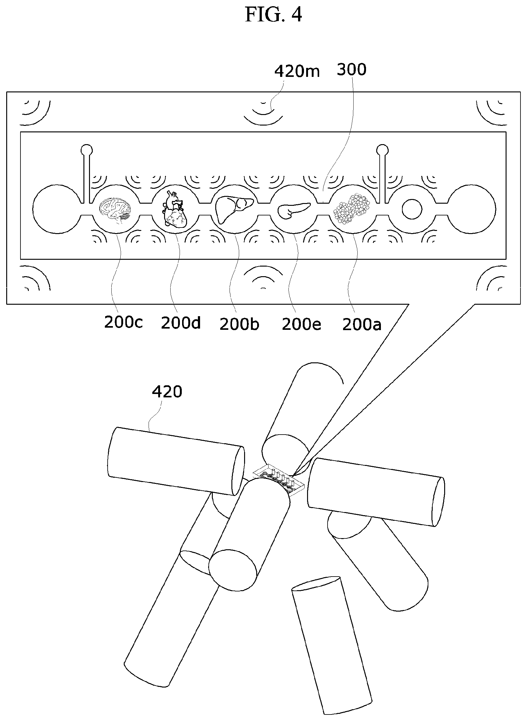 Patent US12325850 Figure 4 – Microrobot-based biomimetic system