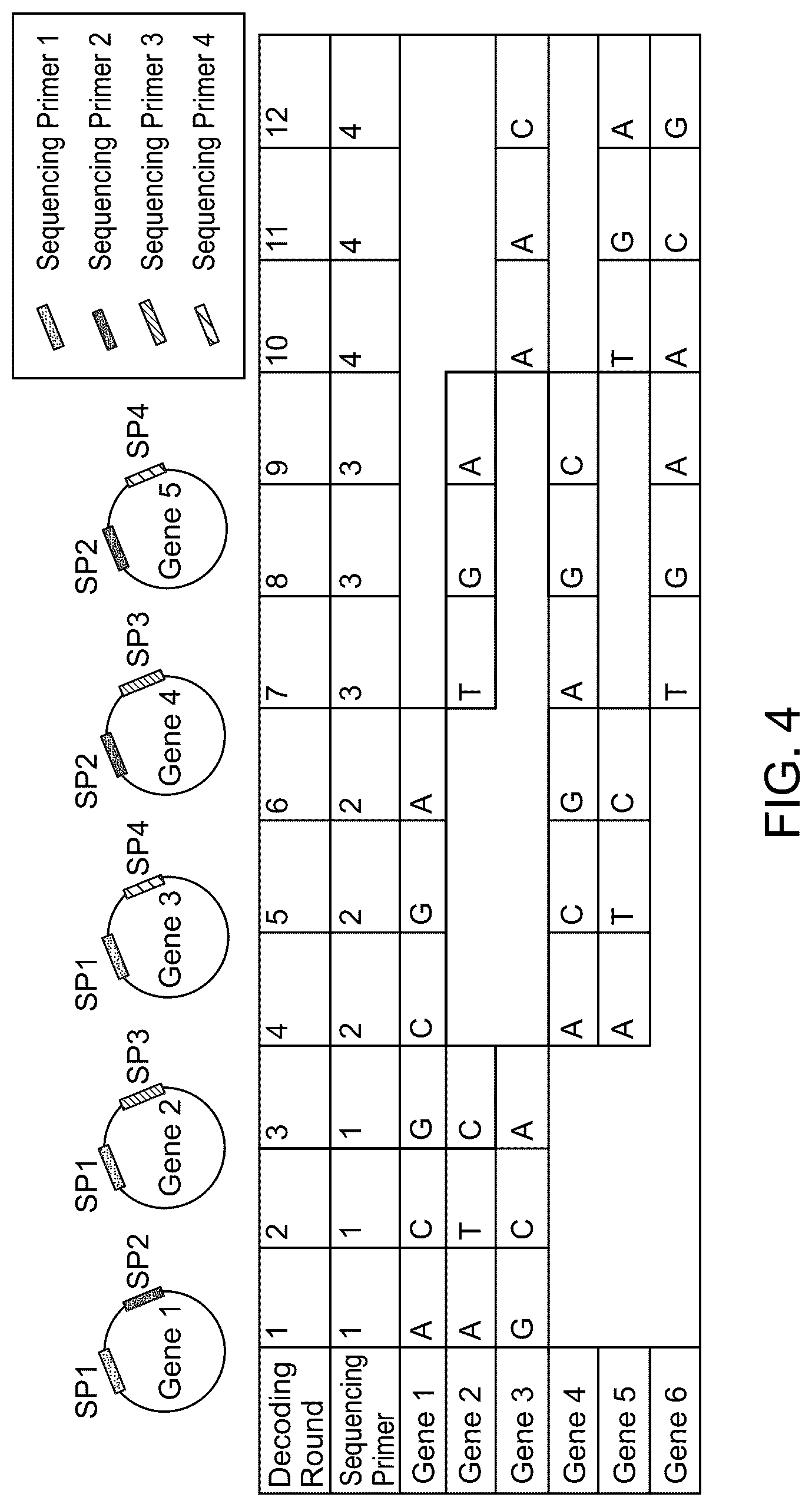 Patent US12325877 Figure 4 – Compositions and methods for gene expression library analysis